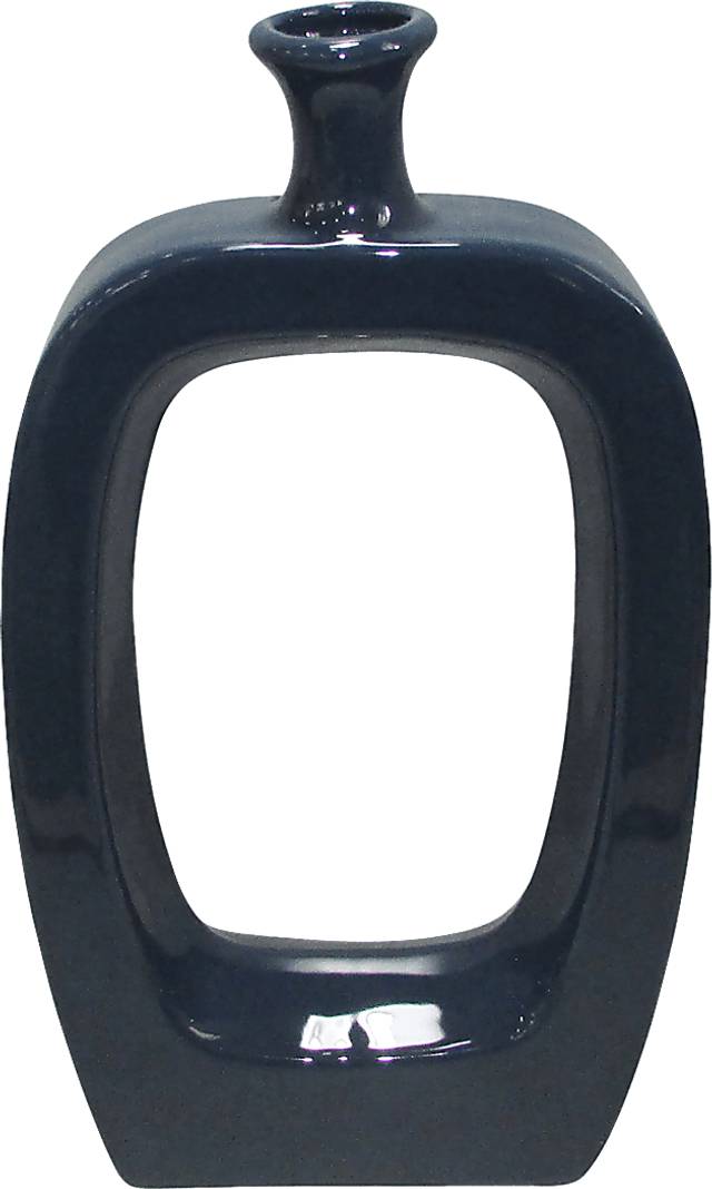 Kamerlying Blue 14 in. Vase - Thumbnail - Image 1