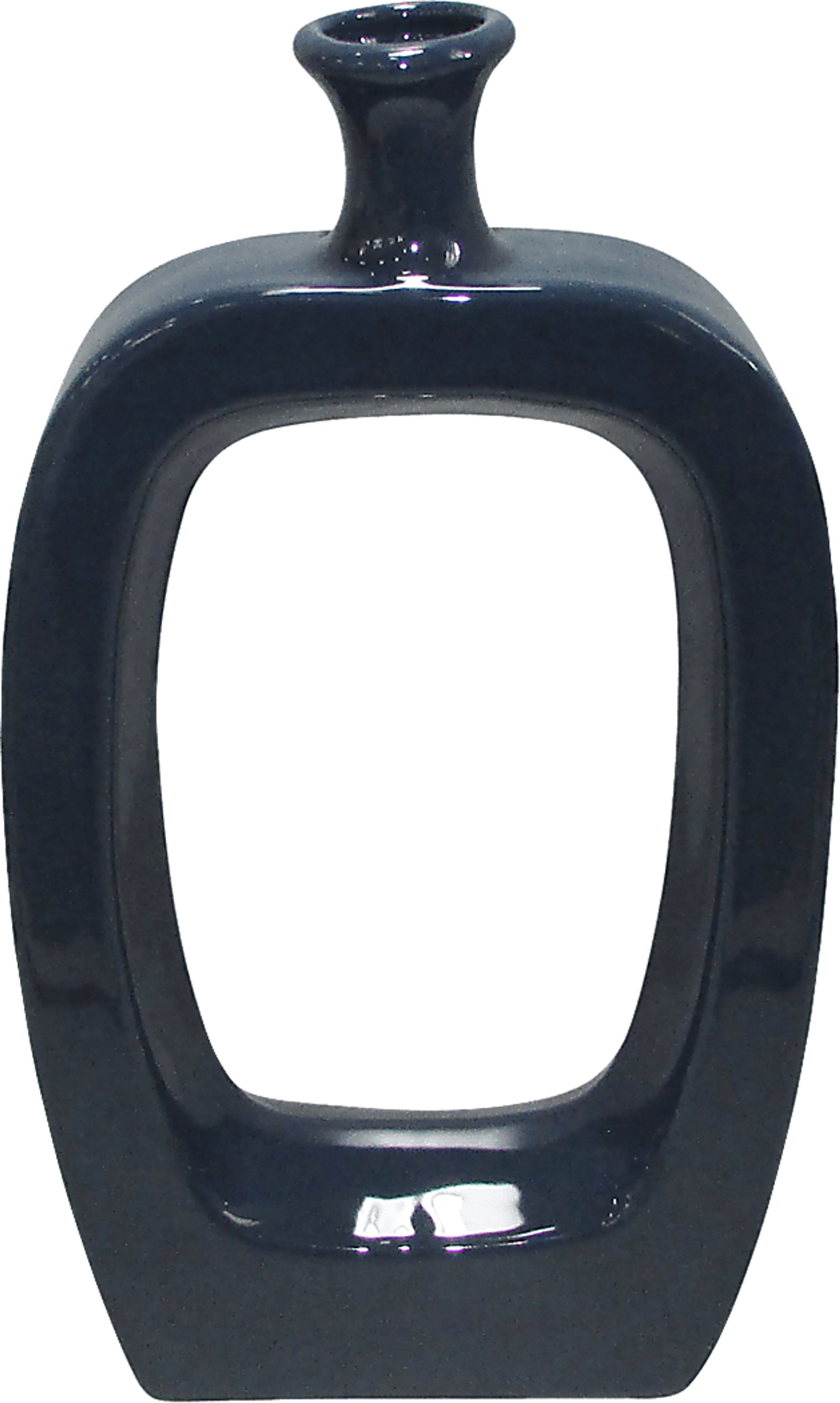 Kamerlying Blue 14 in. Vase - Image 1