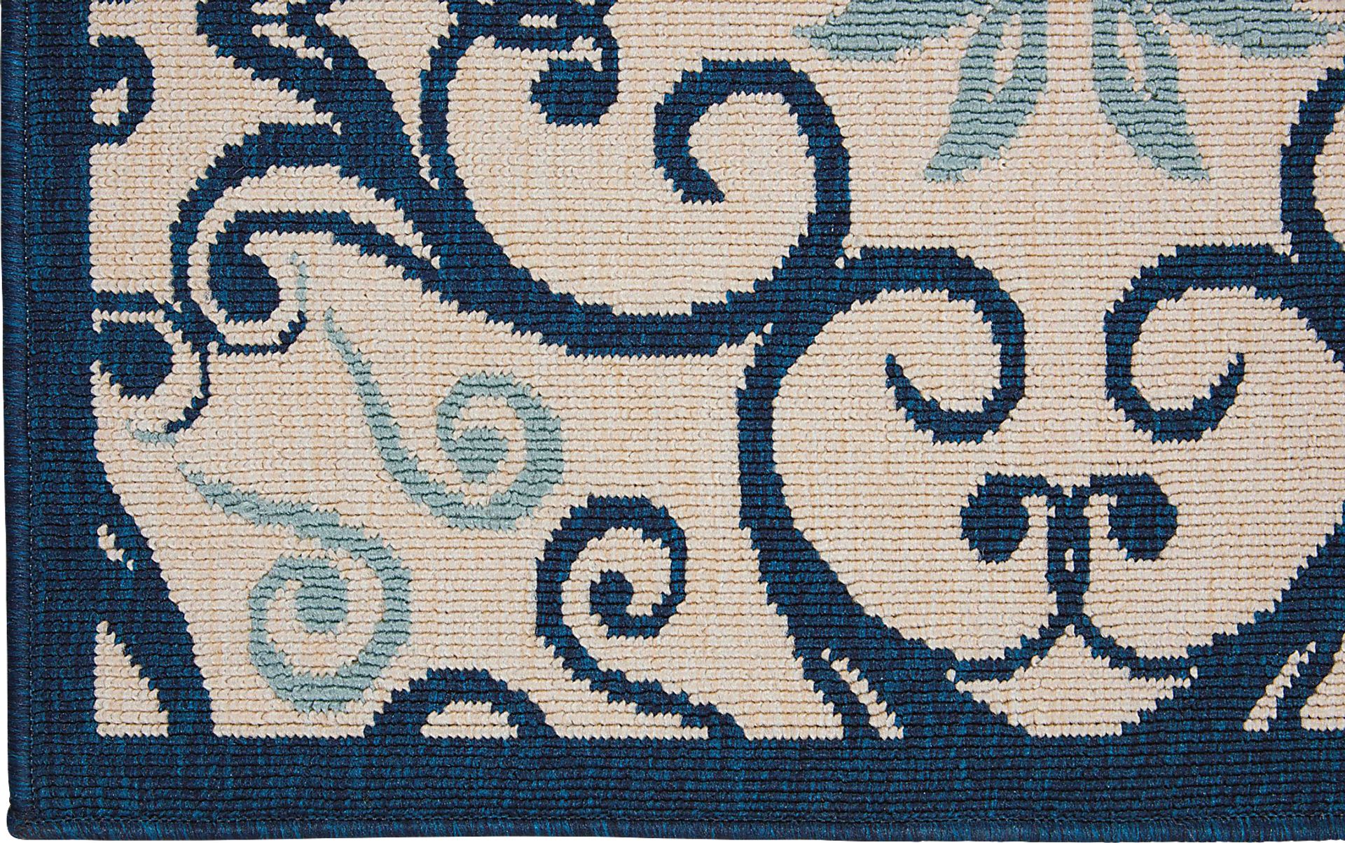 Kamia Ivory 5' x 8' Indoor/Outdoor Rug - Image 2