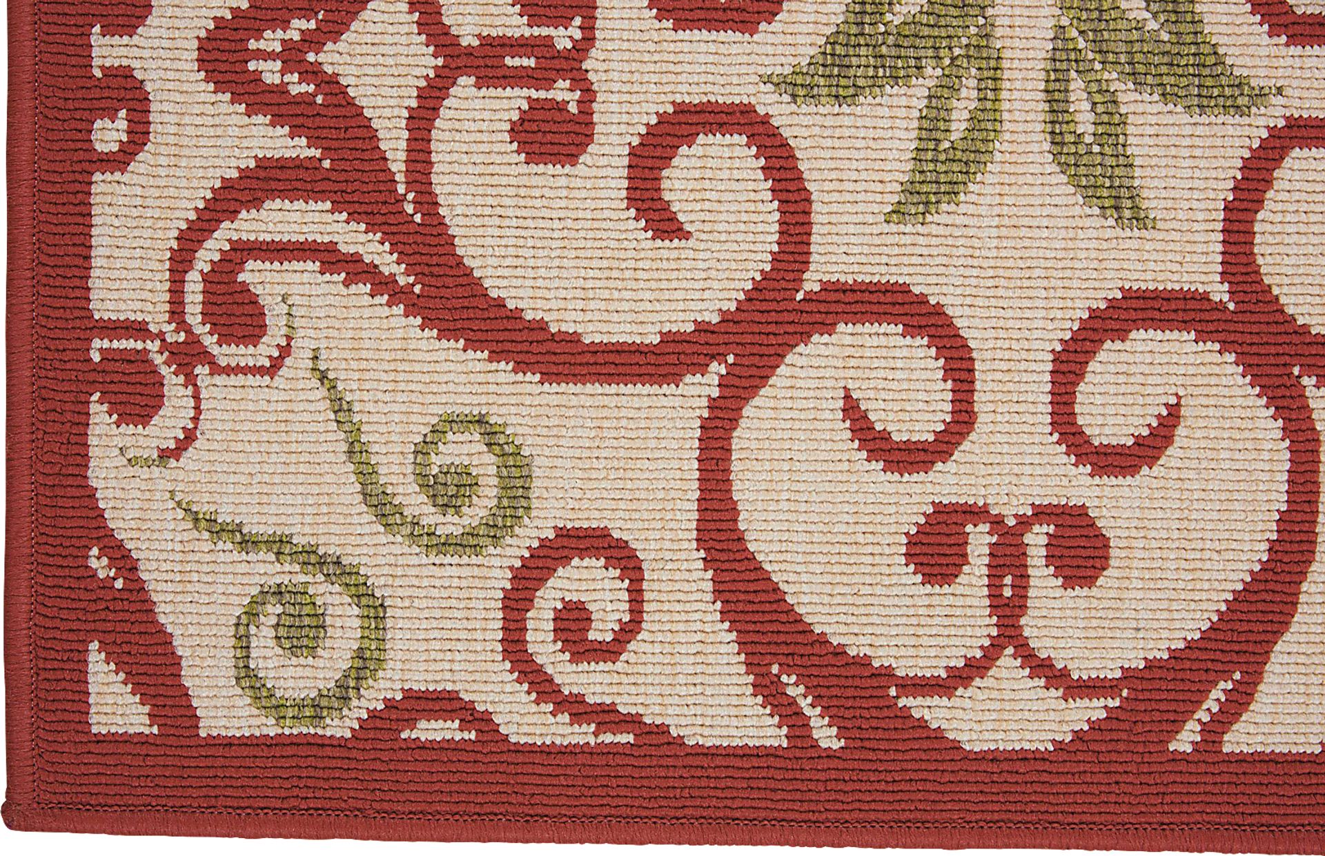 Kamia Rust 8' x 11' Indoor/Outdoor Rug - Image 3