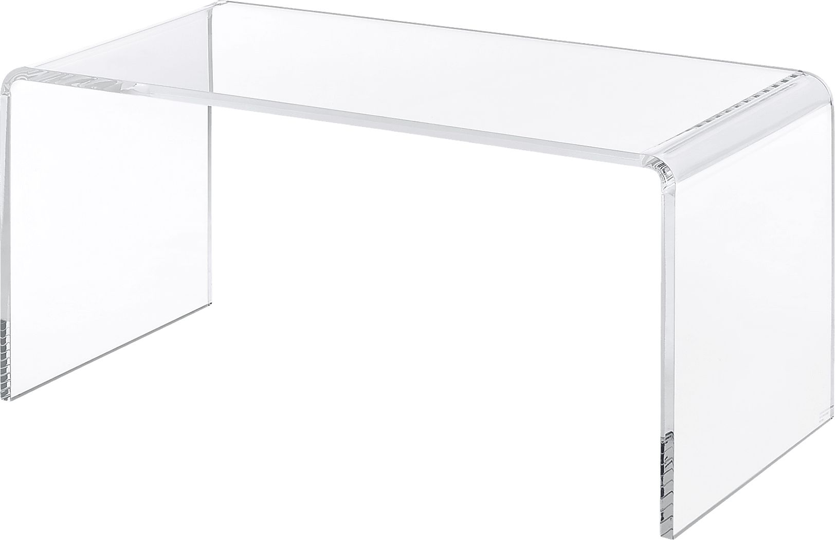 Kamil Clear Cocktail Table