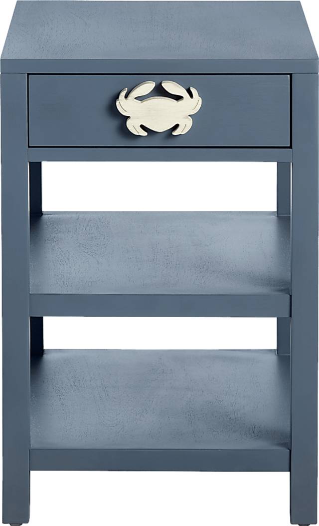 Kamph Dark Blue End Table - Thumbnail - Image 2