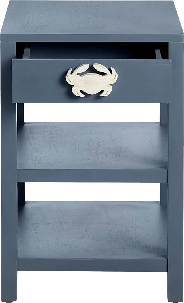 Kamph Dark Blue End Table - Thumbnail - Image 3