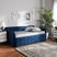 Kamrath Blue Daybed with Trundle