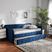 Kamrath Blue Daybed with Trundle