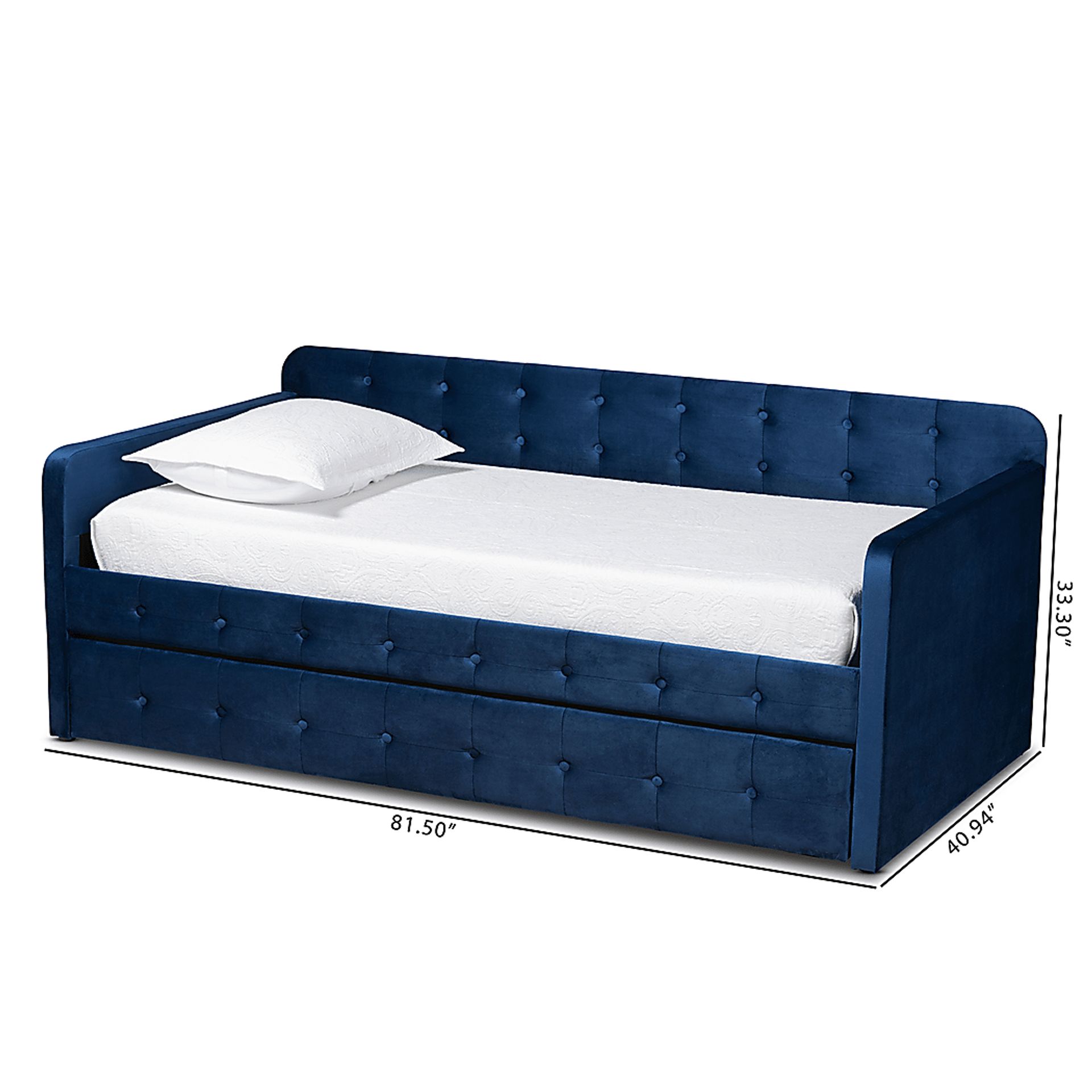 Kamrath Blue Twin Daybed with Trundle - Image 10