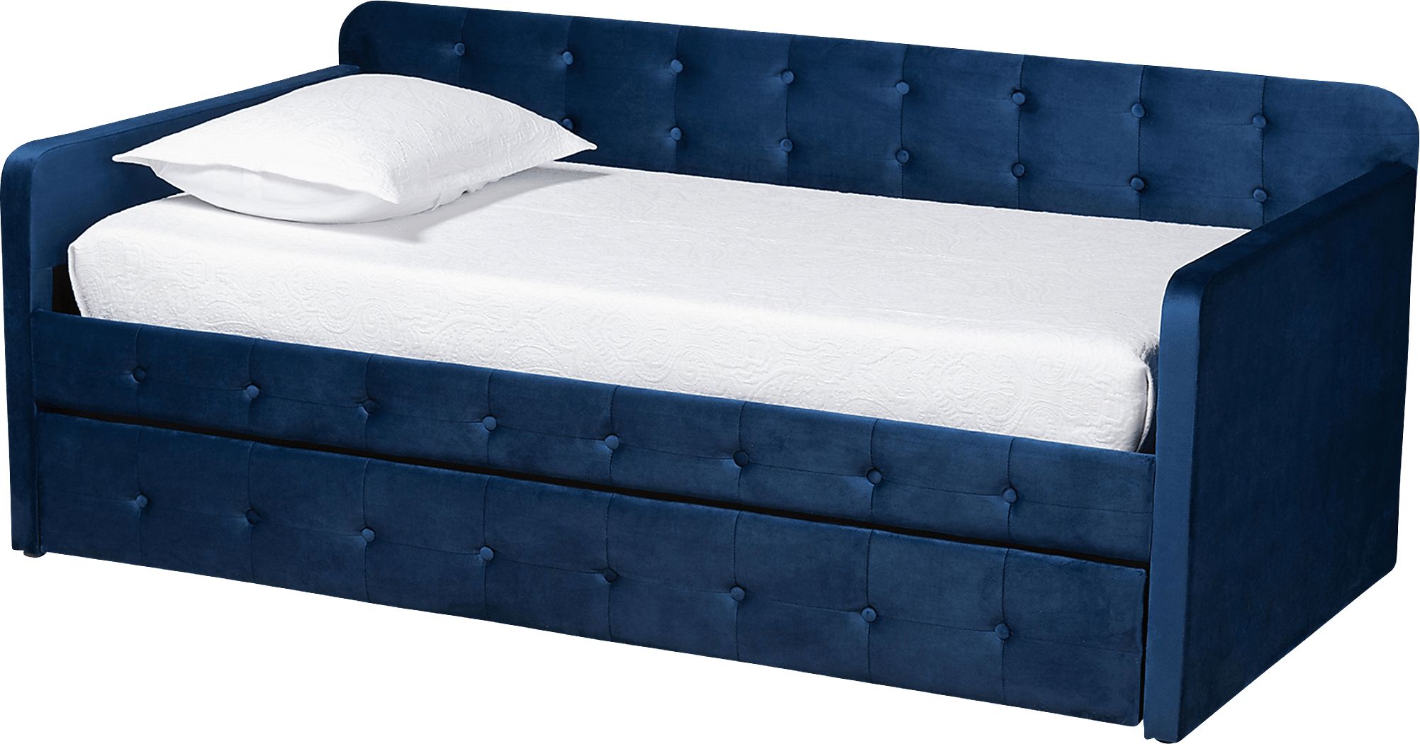 Kamrath Blue Twin Daybed with Trundle