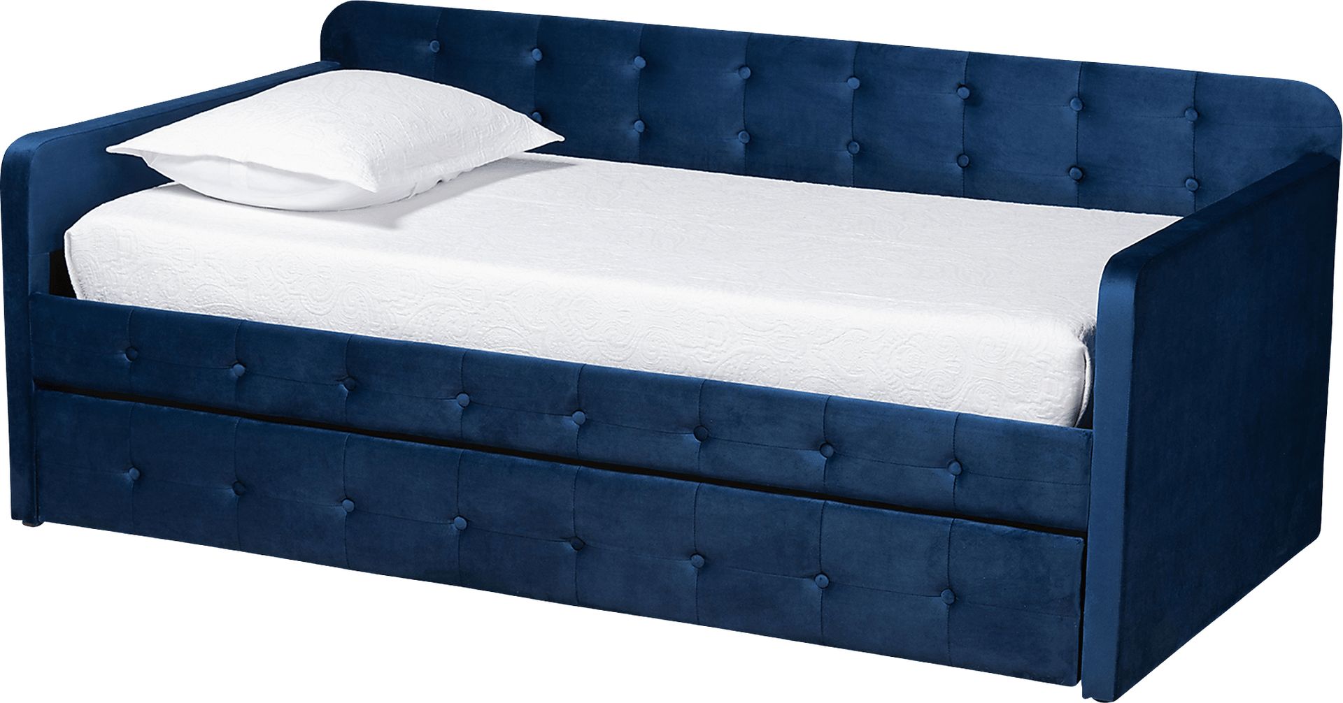 Kamrath Blue Twin Daybed with Trundle - Image 1
