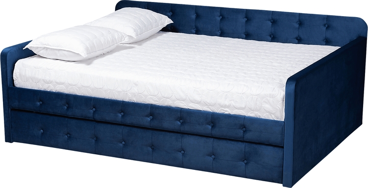 Kamrath Blue Full Daybed with Trundle