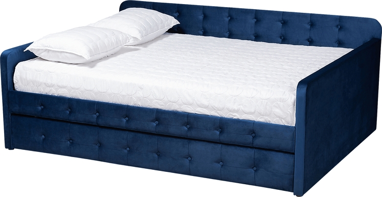 Kamrath Blue Queen Daybed with Trundle