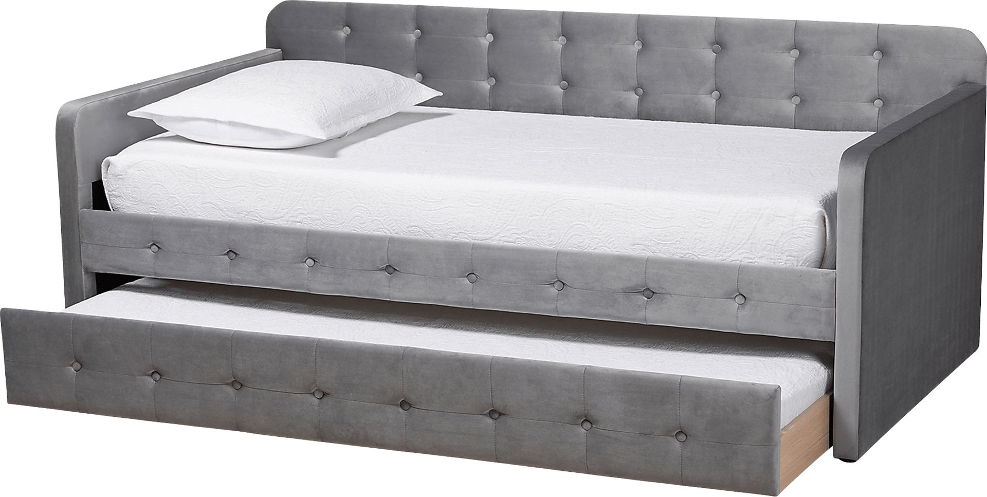 Kamrath Gray Twin Daybed with Trundle - Image 2