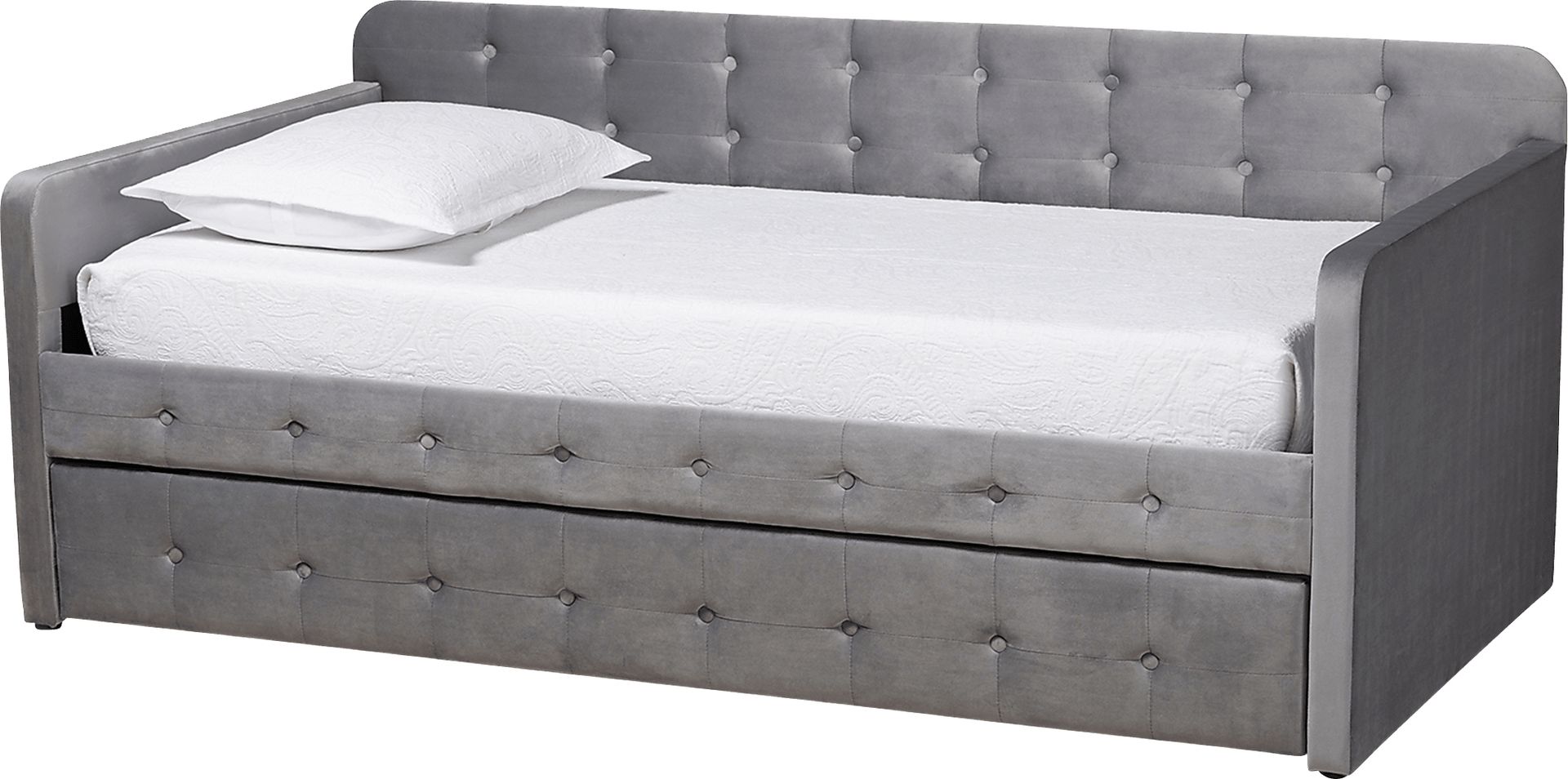 Kamrath Gray Twin Daybed with Trundle - Image 1