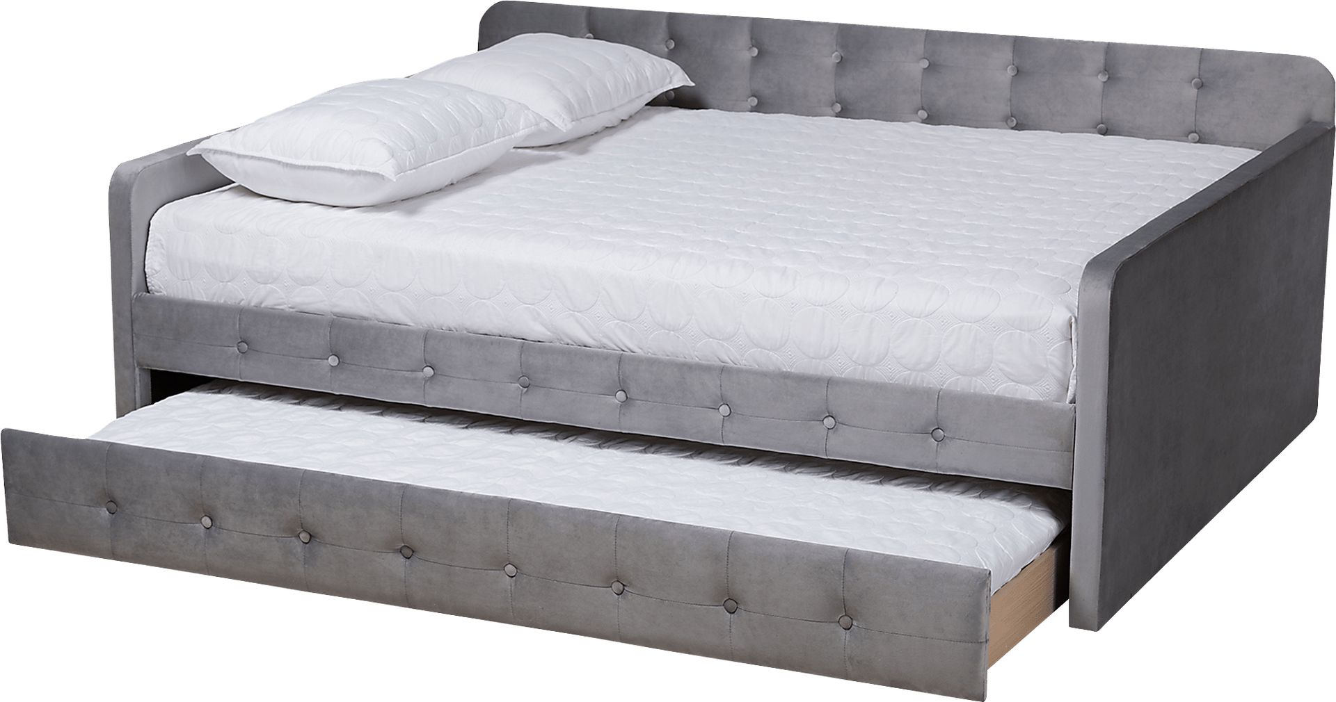 Kamrath Gray Queen Daybed with Trundle - Image 2
