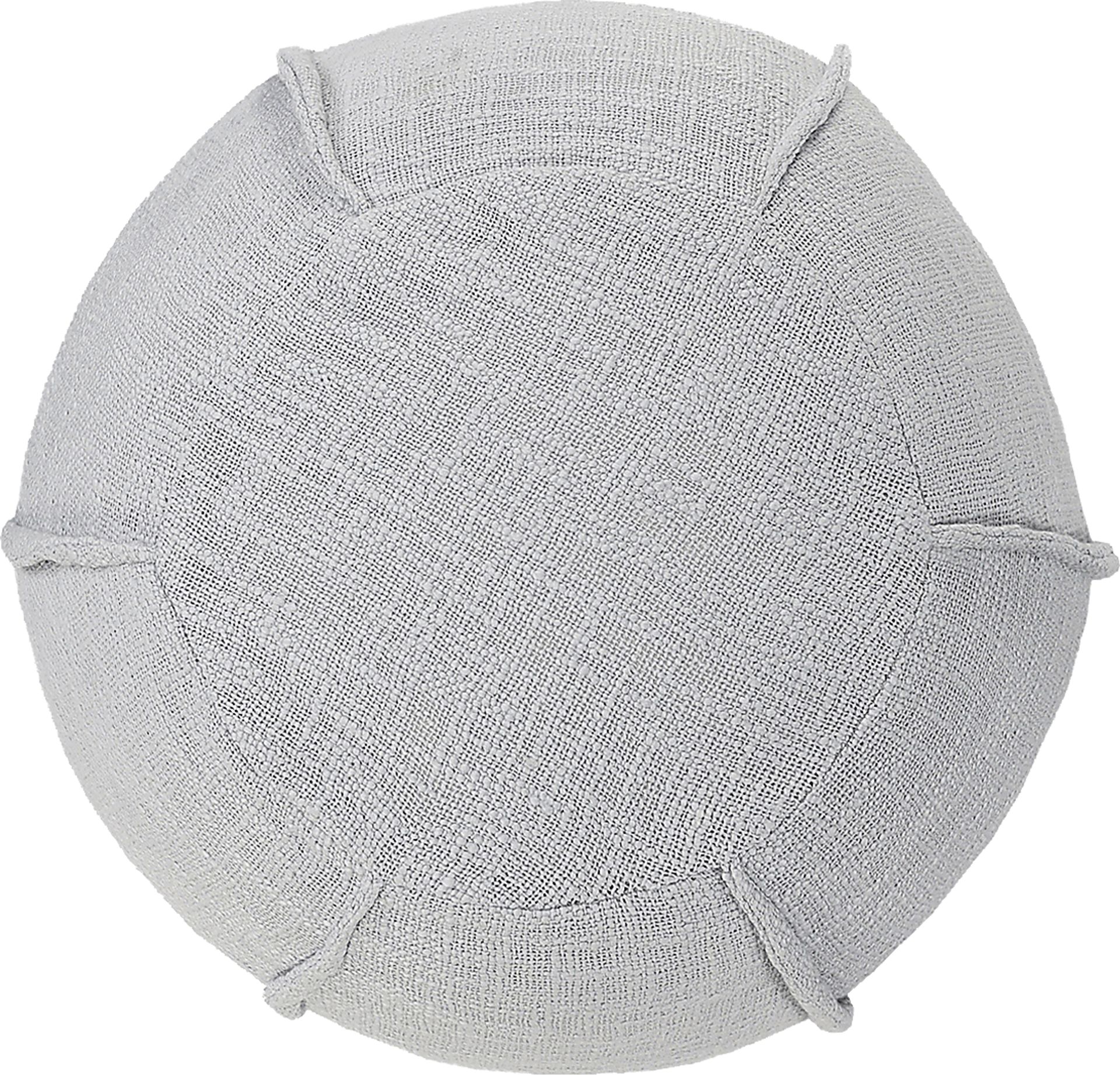 Kamusi Gray Pouf - Image 4