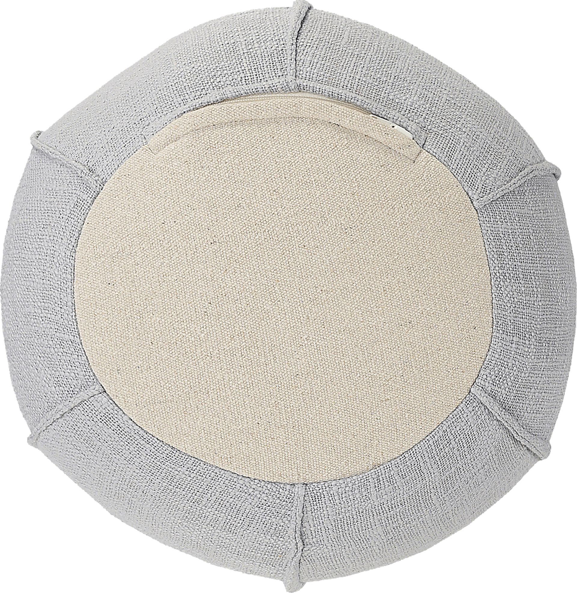 Kamusi Gray Pouf - Image 6