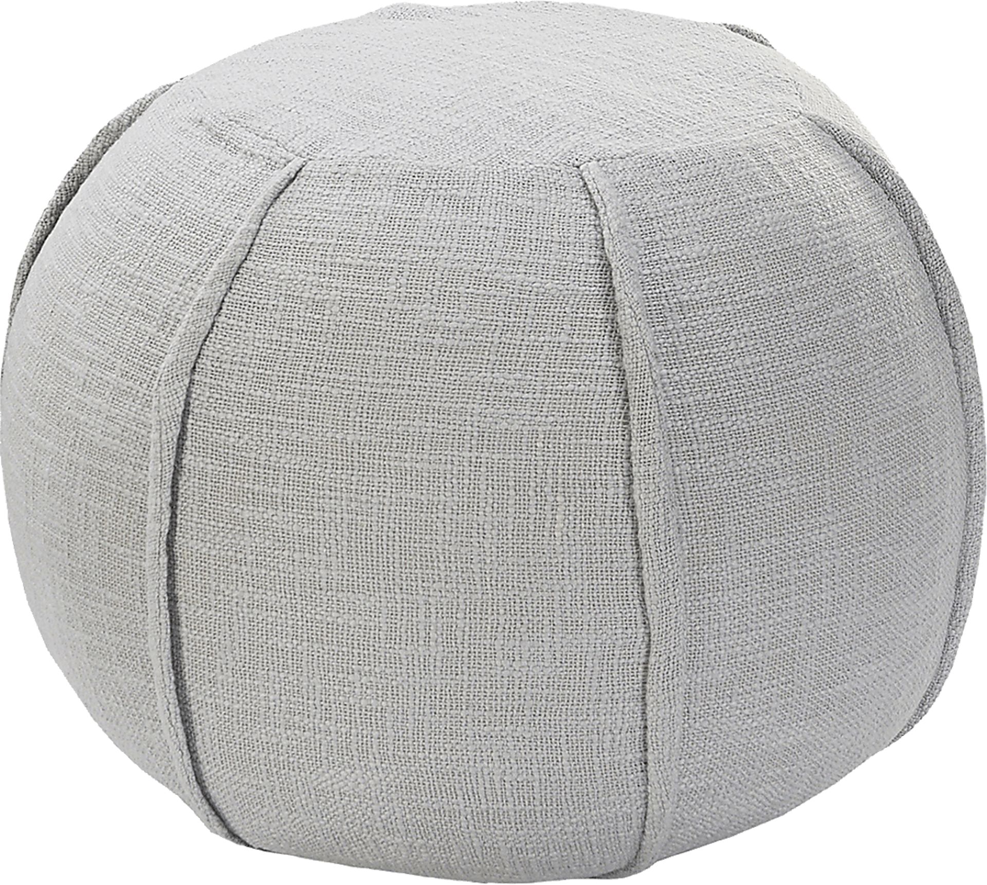 Kamusi Gray Pouf - Image 1
