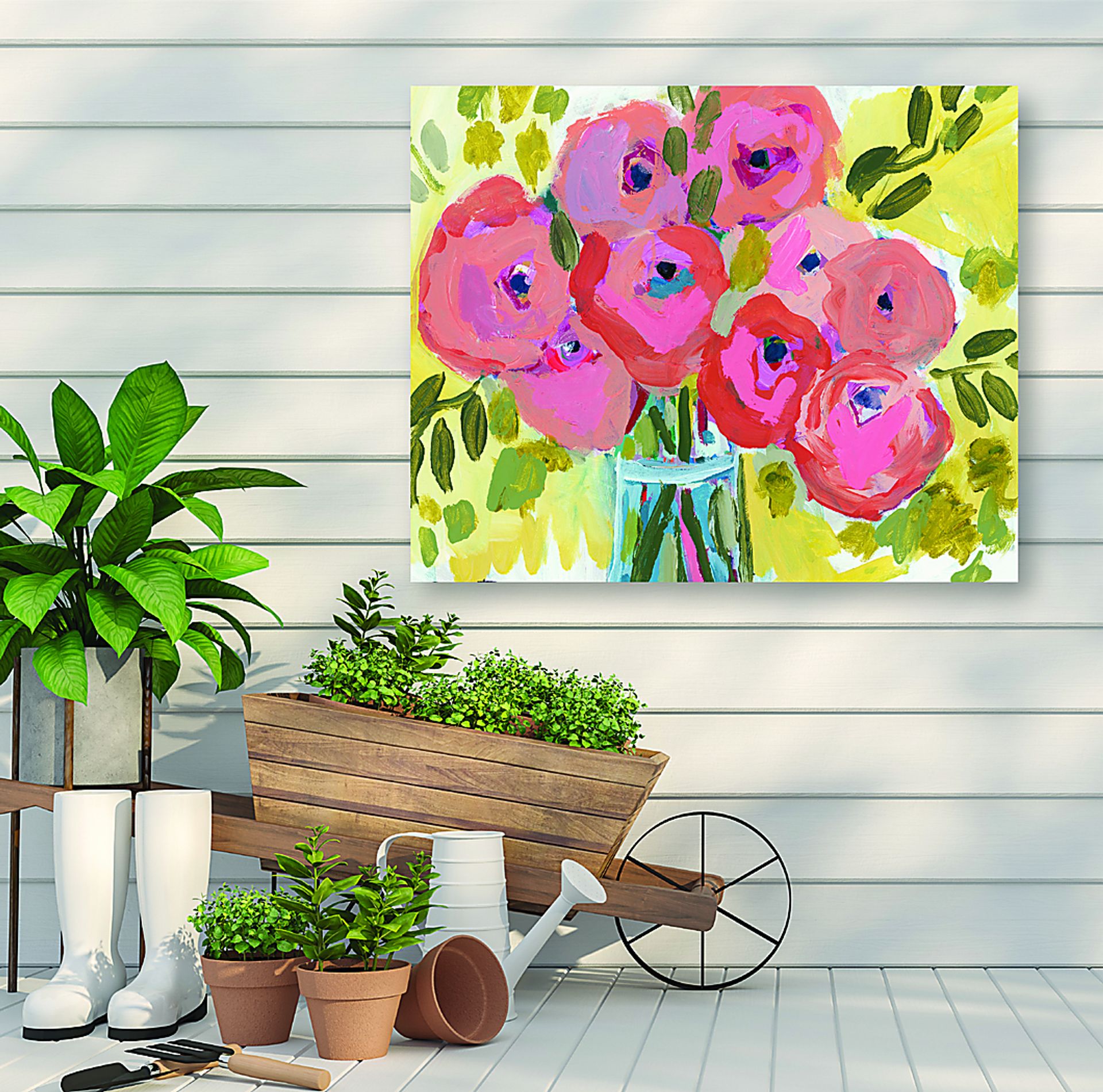 Kanaris Multi Wooden Wall Art - Image 2
