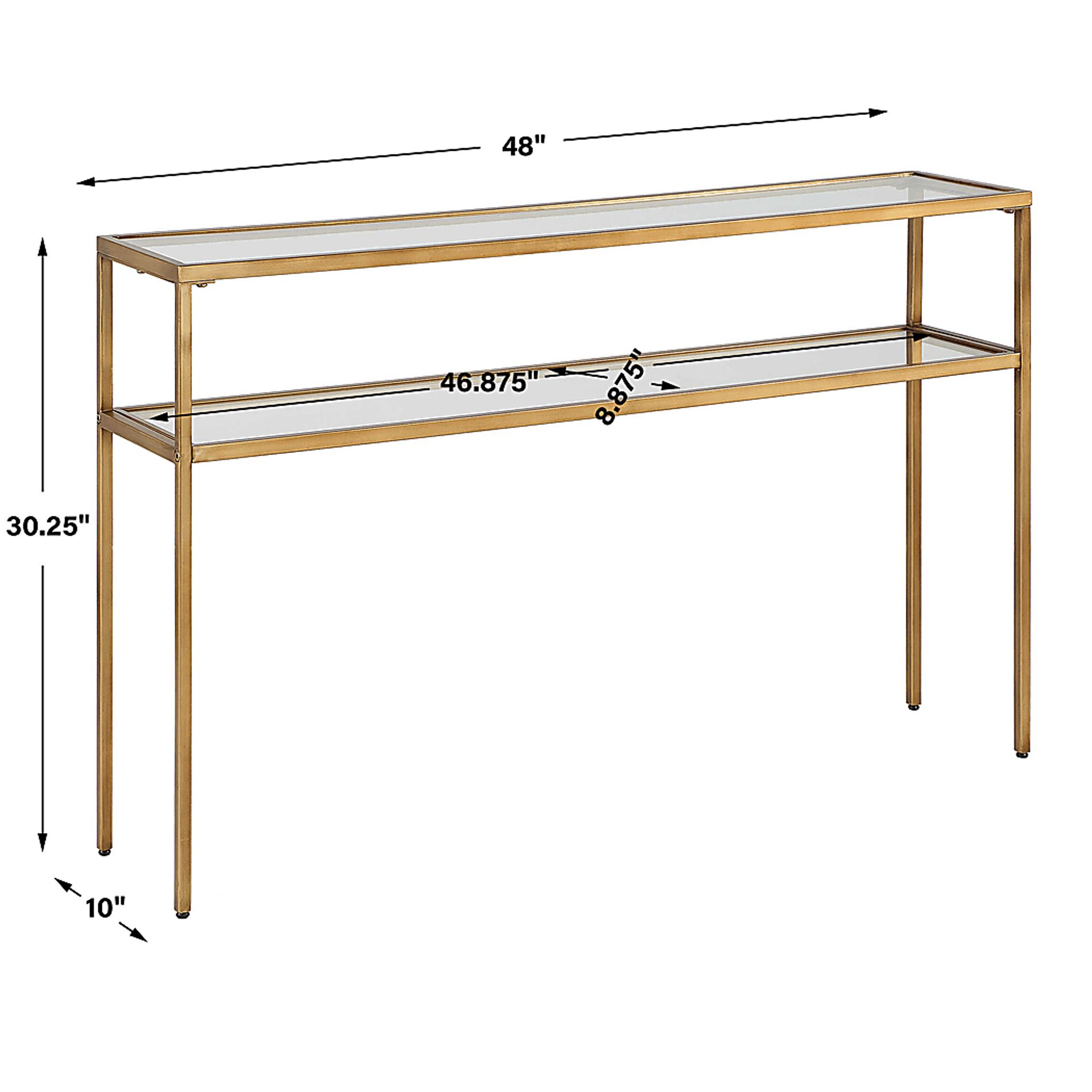 Kande Gold Console Table - Image 5