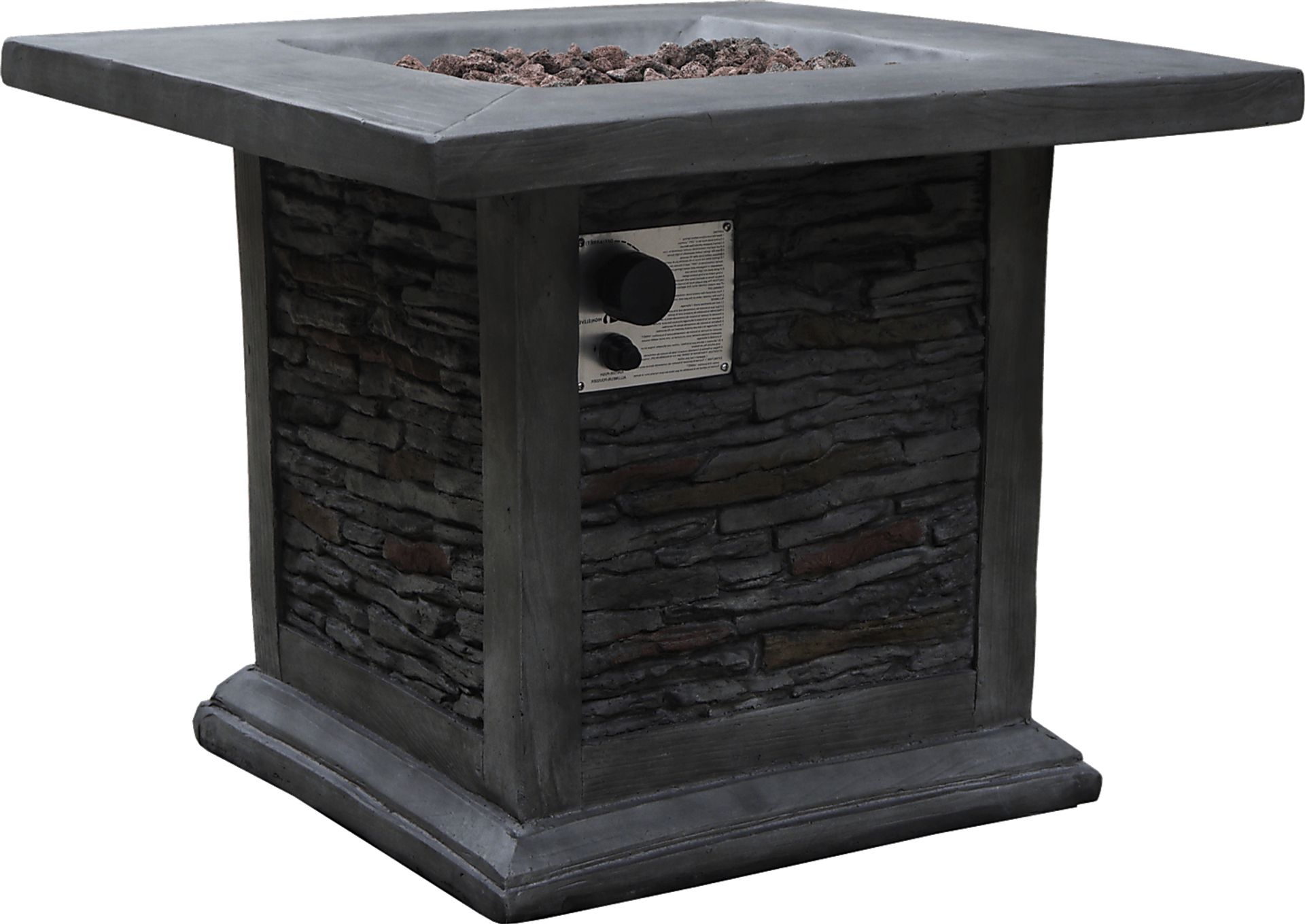 Kandi Gray Outdoor Fire Pit - Image 3