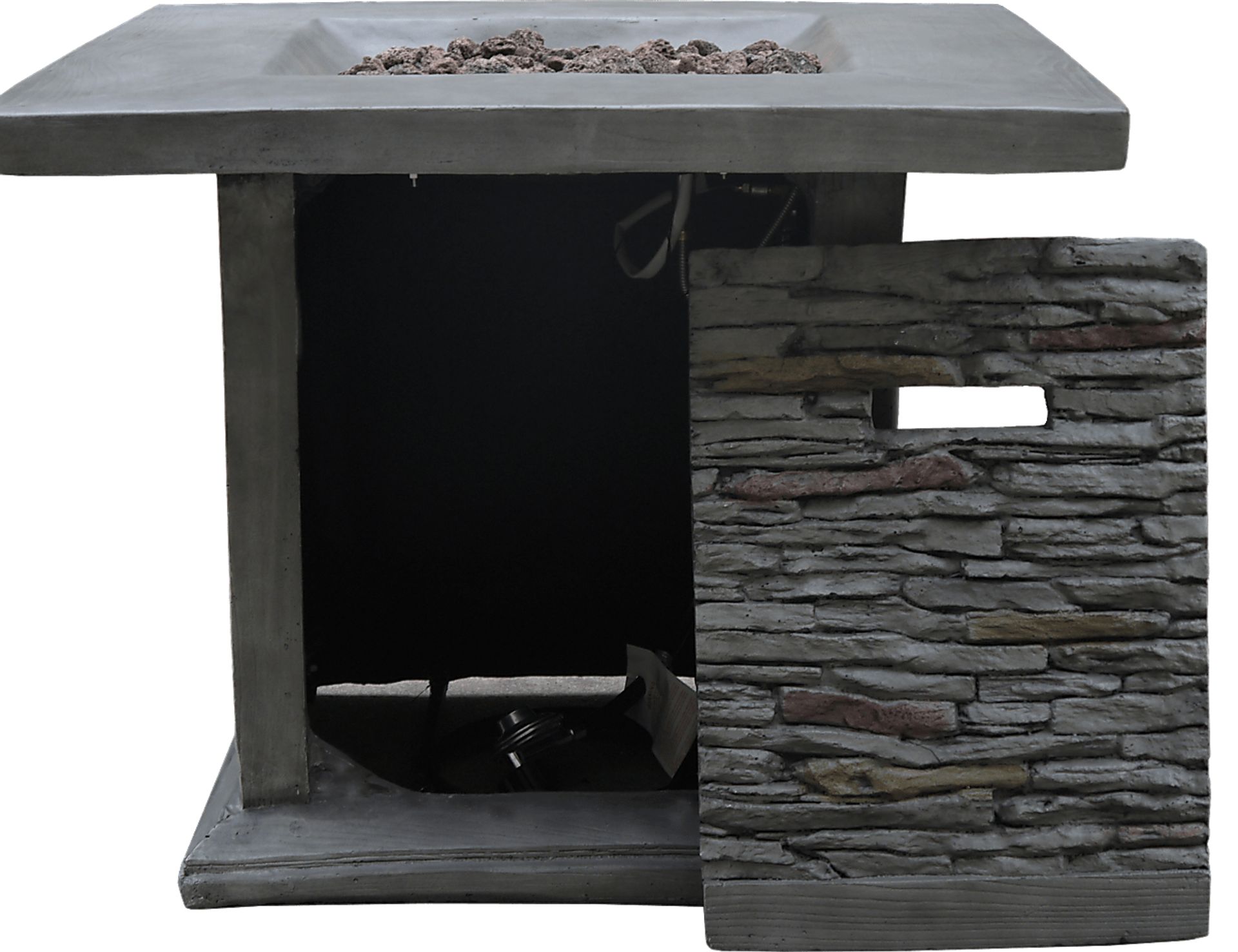 Kandi Gray Outdoor Fire Pit - Image 7
