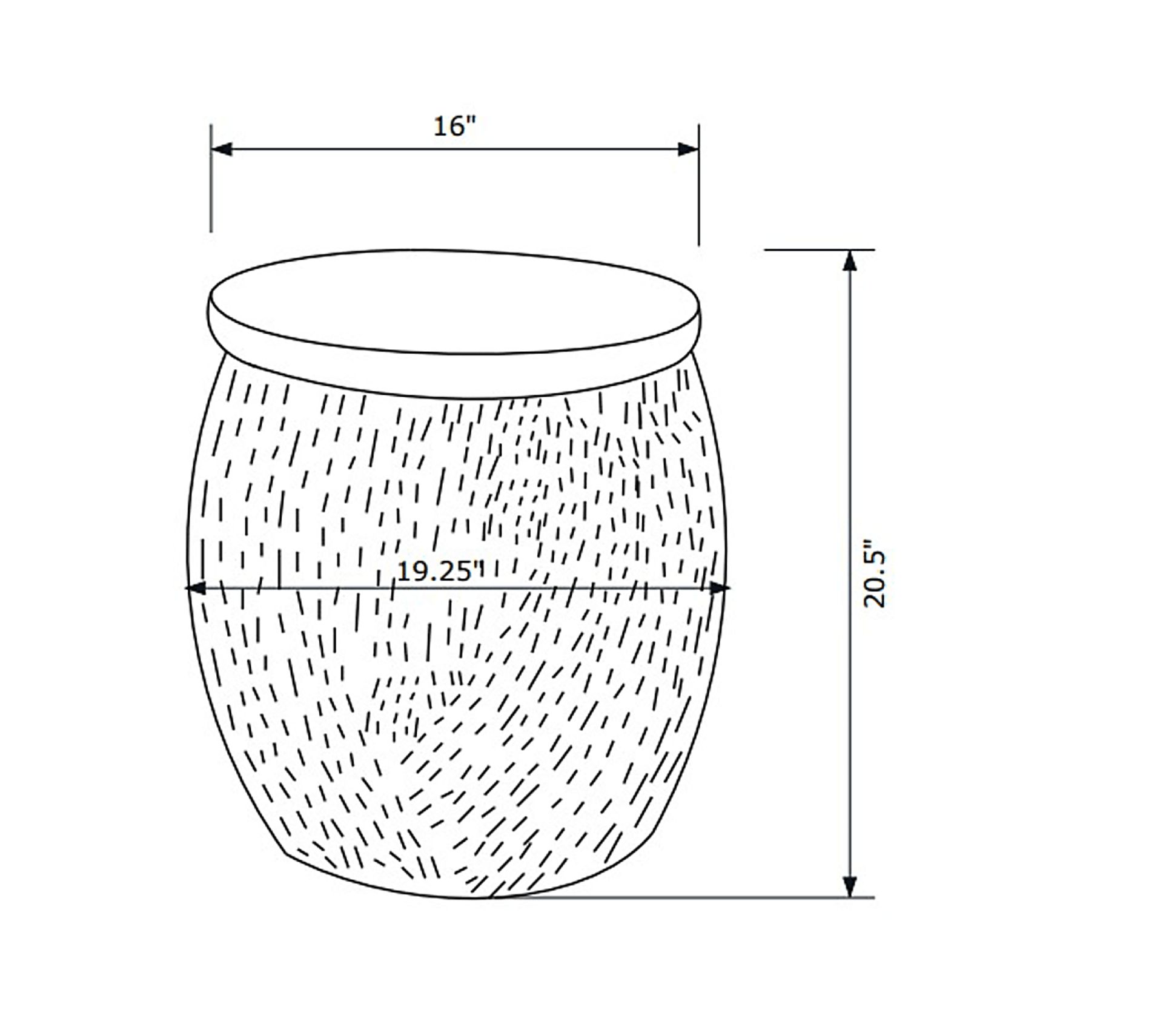 Kaneru Gold Accent Table - Image 10
