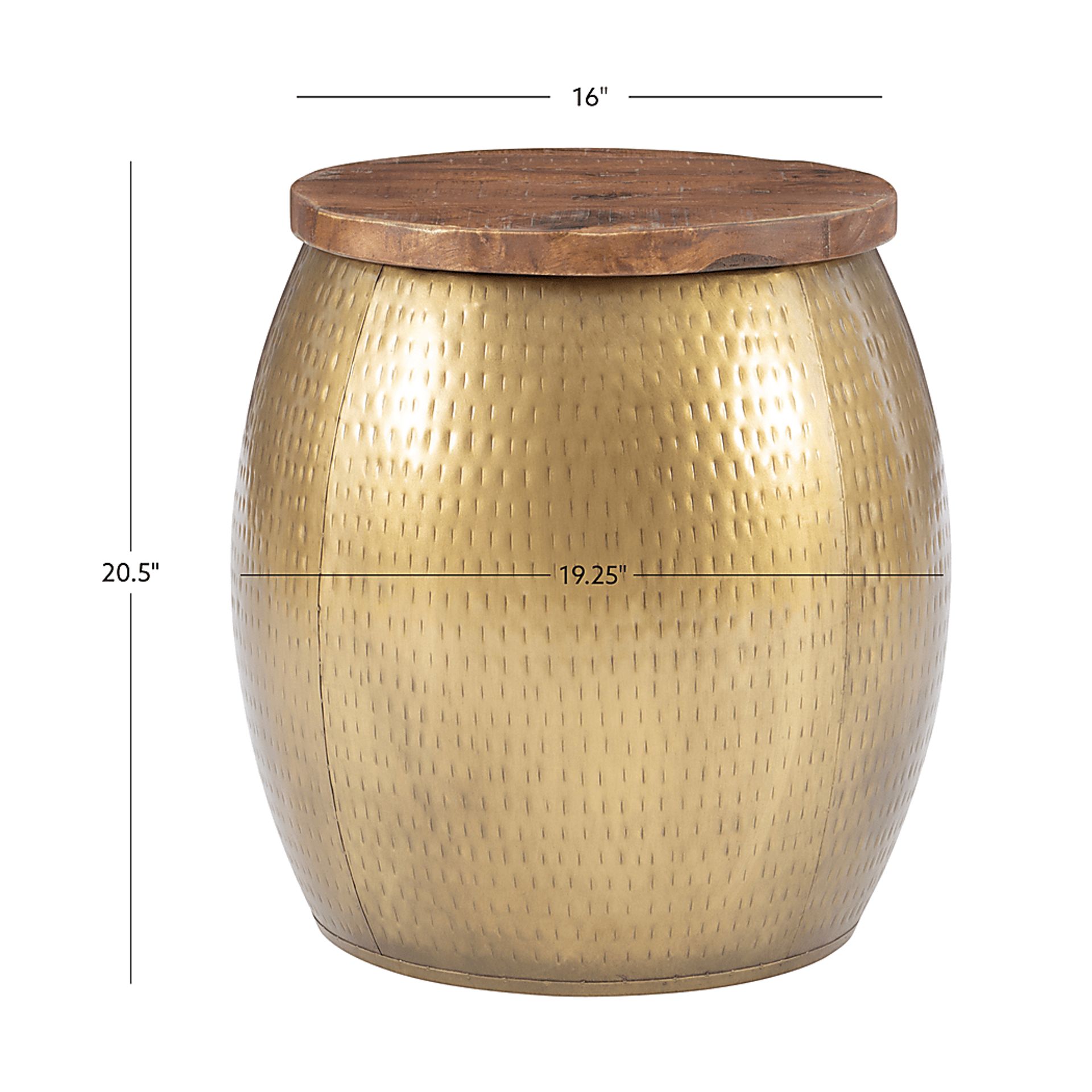 Kaneru Gold Accent Table - Image 6