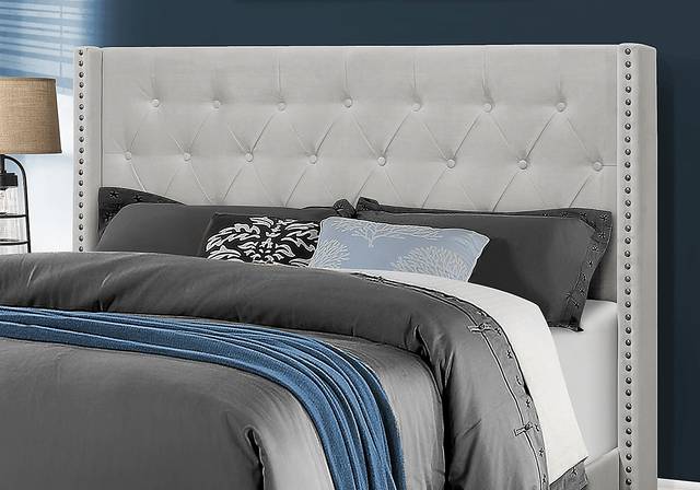 Kanlow Gray Queen Bed - Thumbnail - Image 4