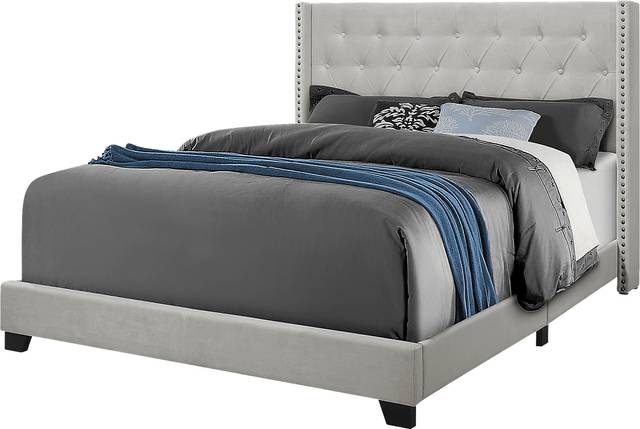 Kanlow Gray Queen Bed - Thumbnail - Image 1