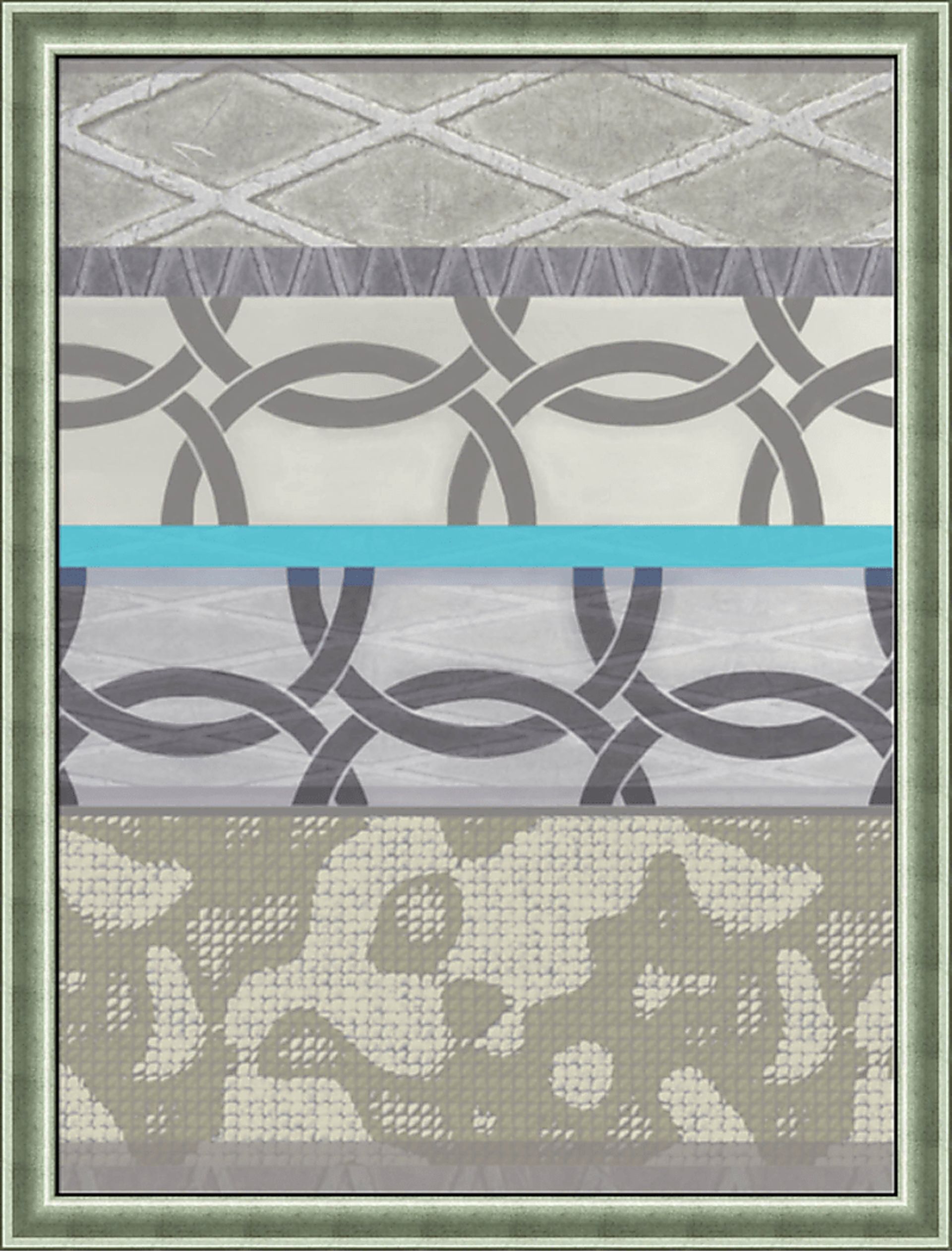 Kannely II Gray Artwork - Image 1