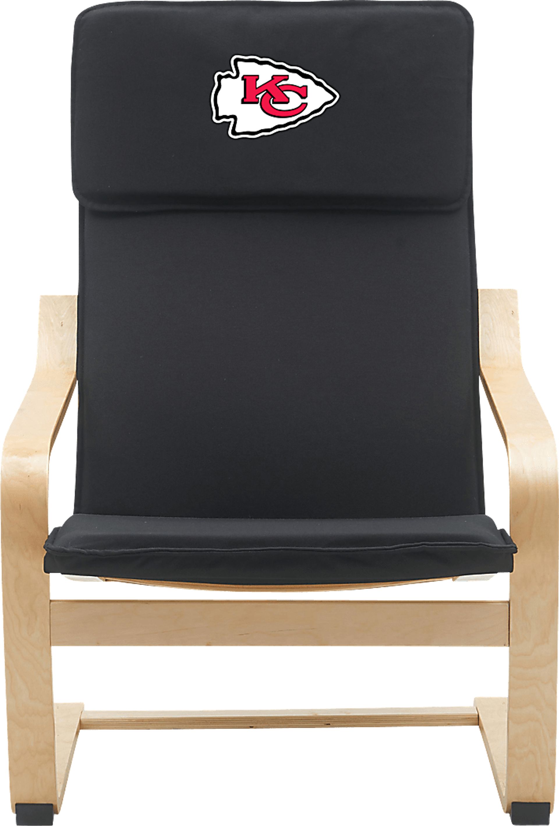 Kansas City Chiefs Black Accent Chair - Image 3