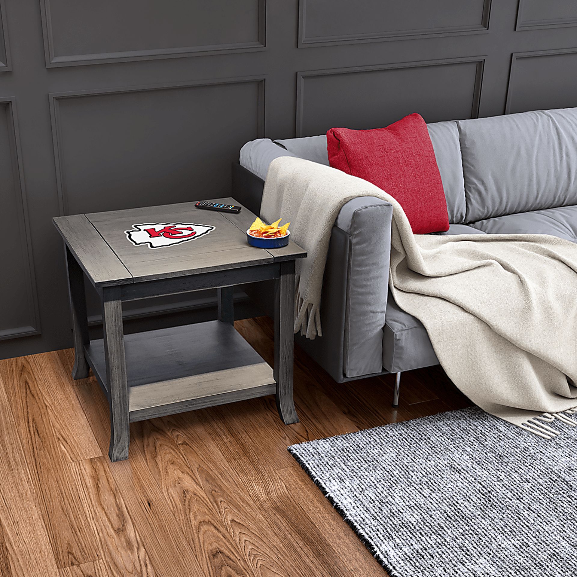 Kansas City Chiefs Game Day End Table - Image 2