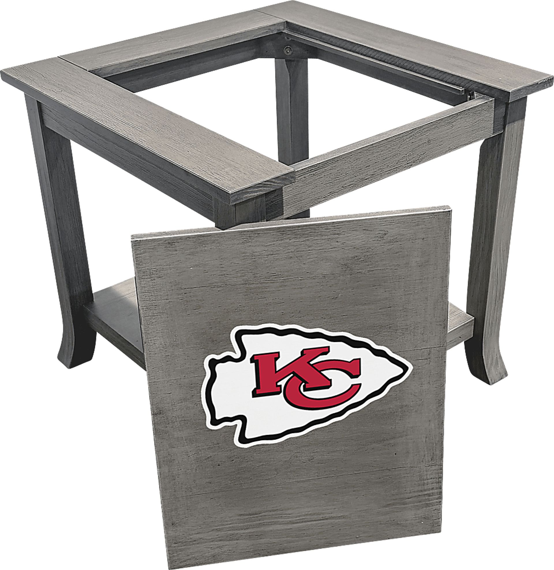 Kansas City Chiefs Game Day End Table - Image 3