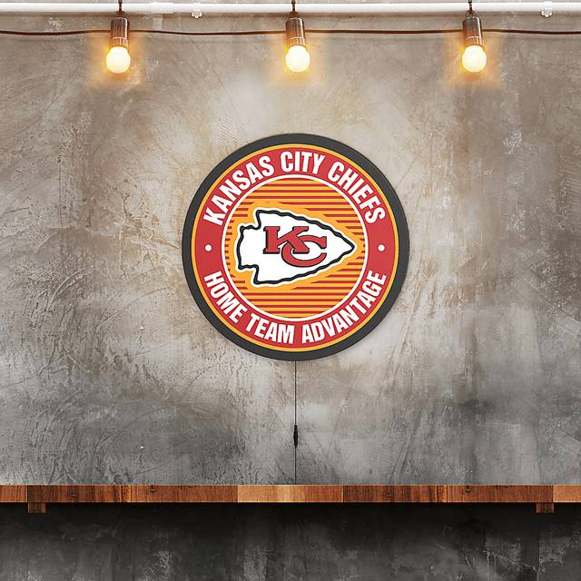 Kansas City Chiefs LED Wall Decor - Thumbnail - Image 2