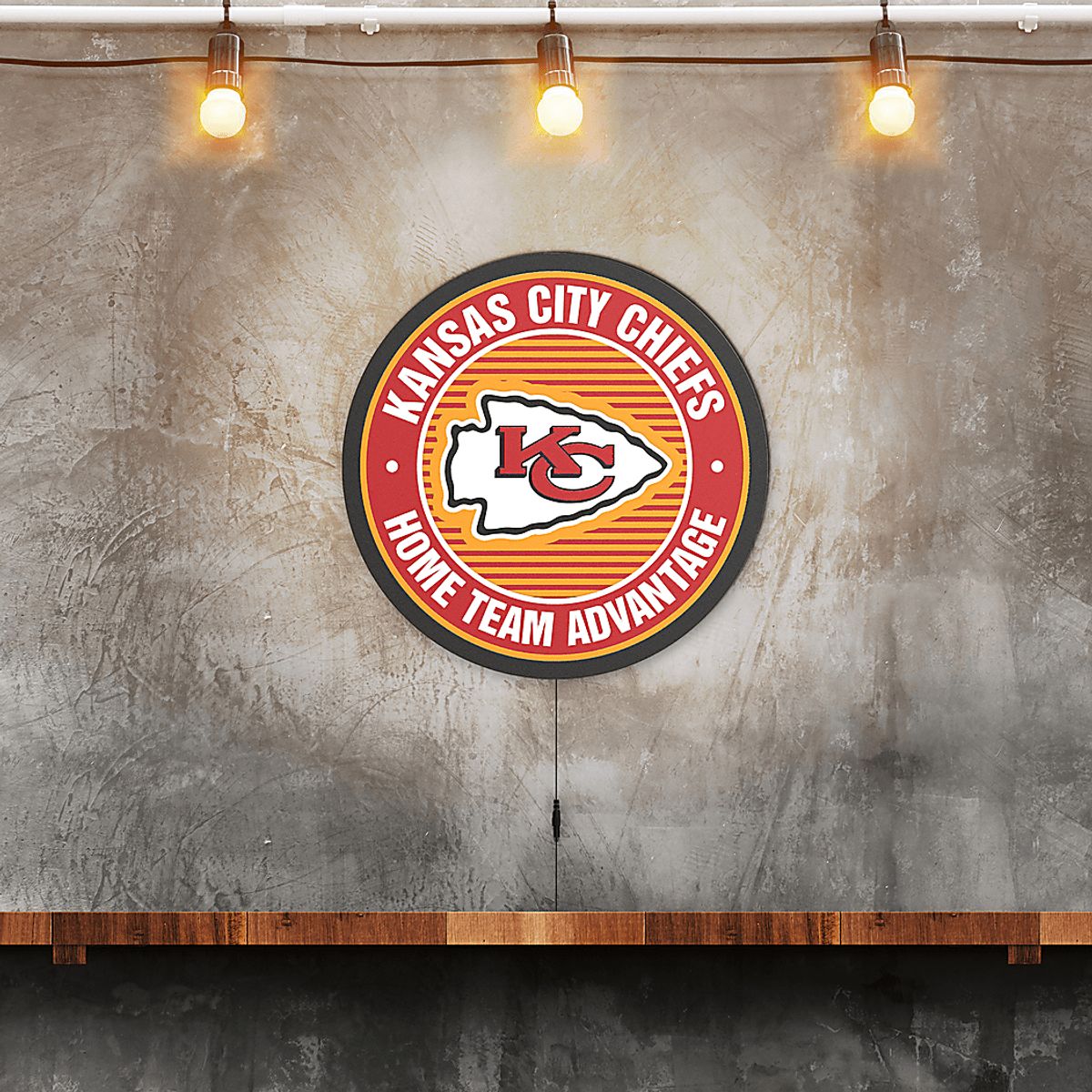 Nfl Home Team Advantage Led Sign Artwork | Rooms to Go
