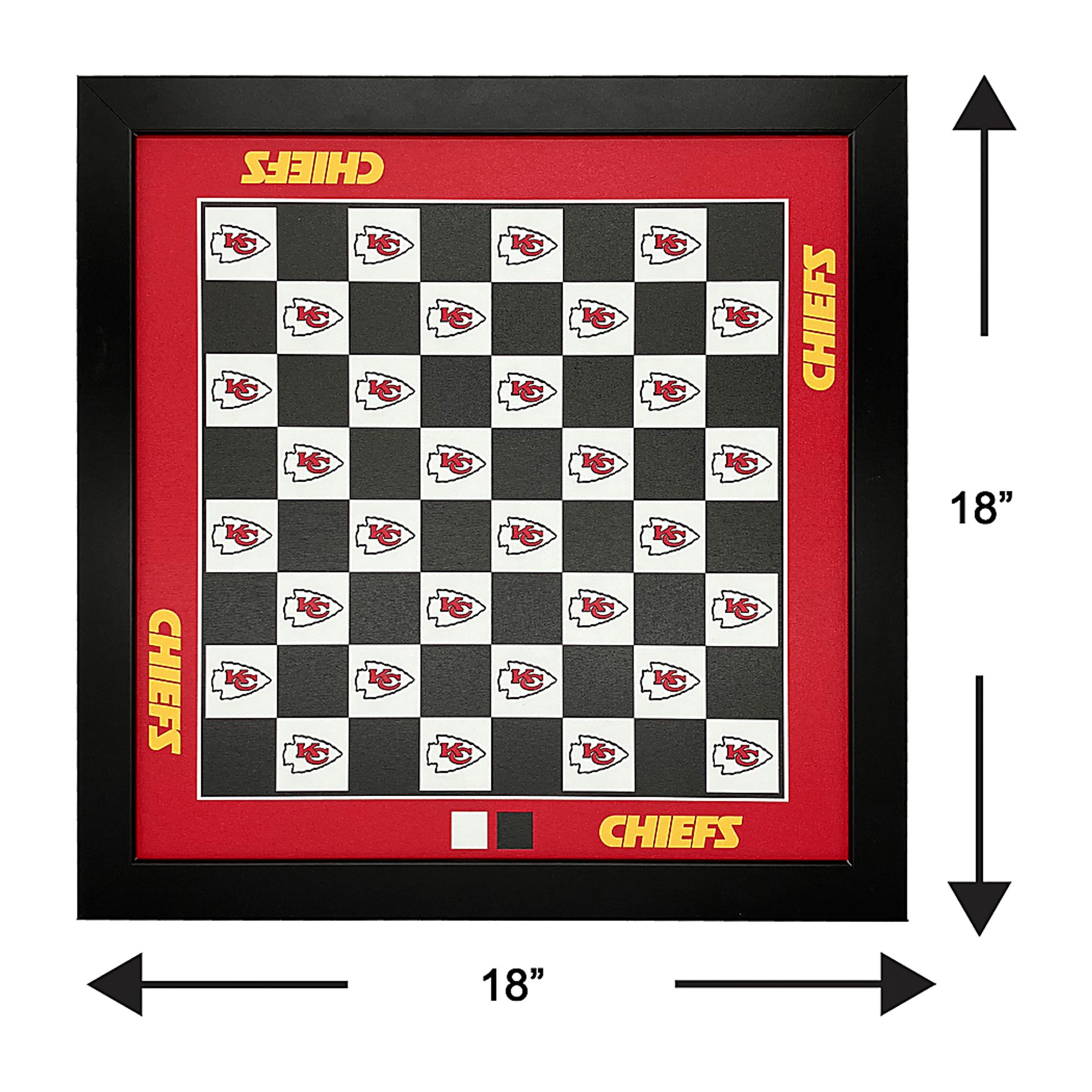 Kansas City Chiefs Wall Chess Set - Image 6