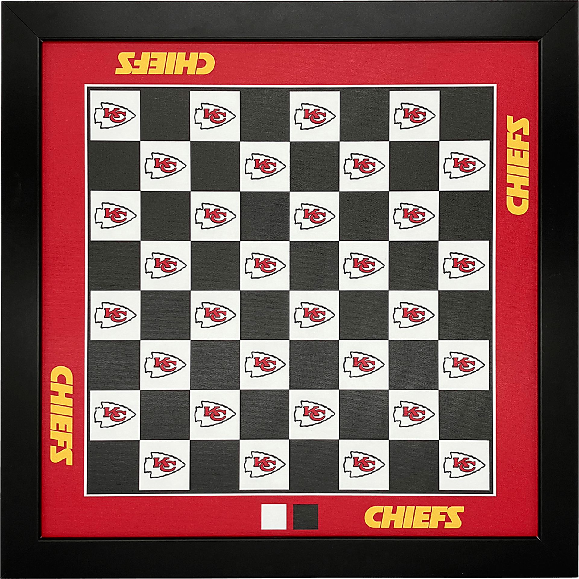 Kansas City Chiefs Wall Chess Set - Image 1