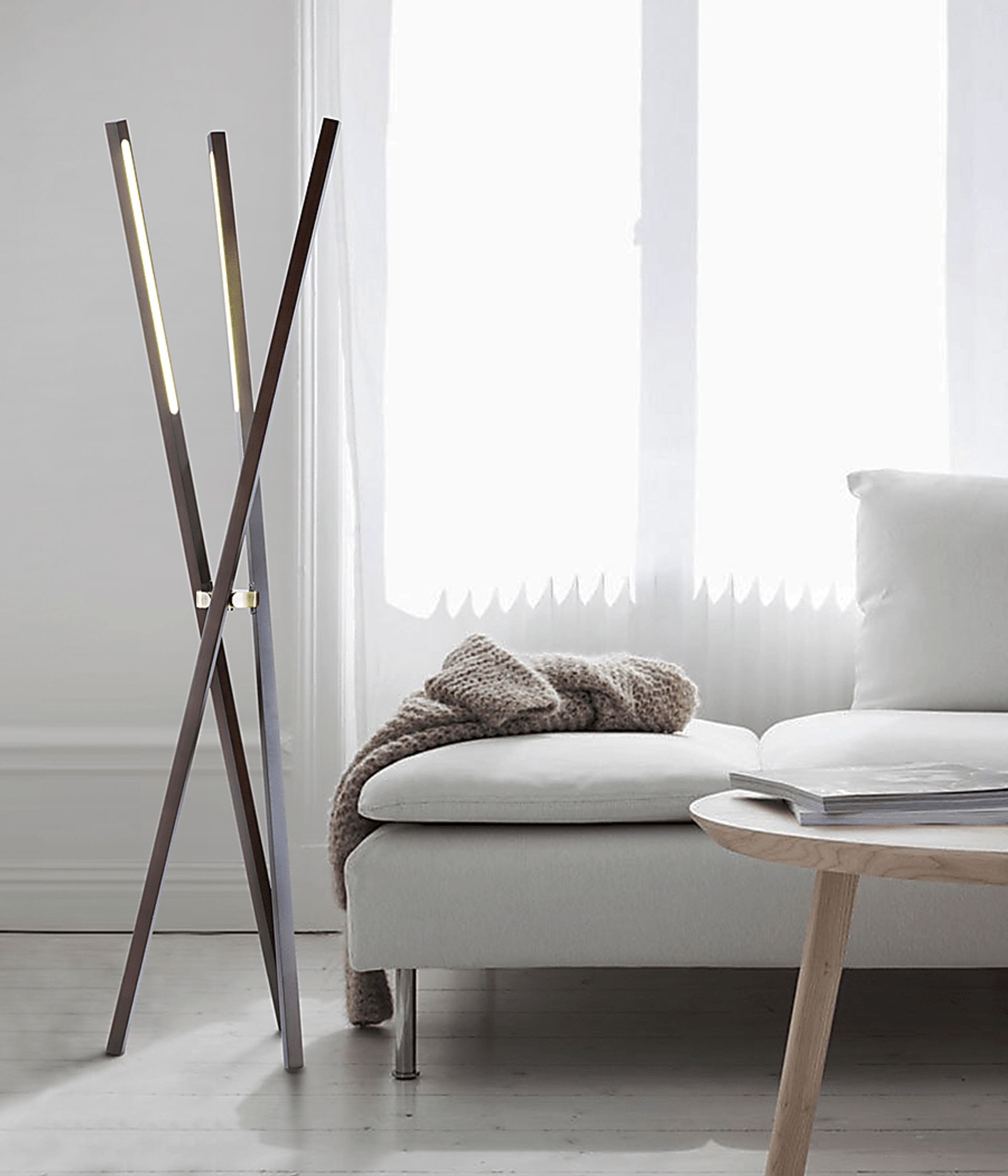 Kantz Silver Floor Lamp - Image 2