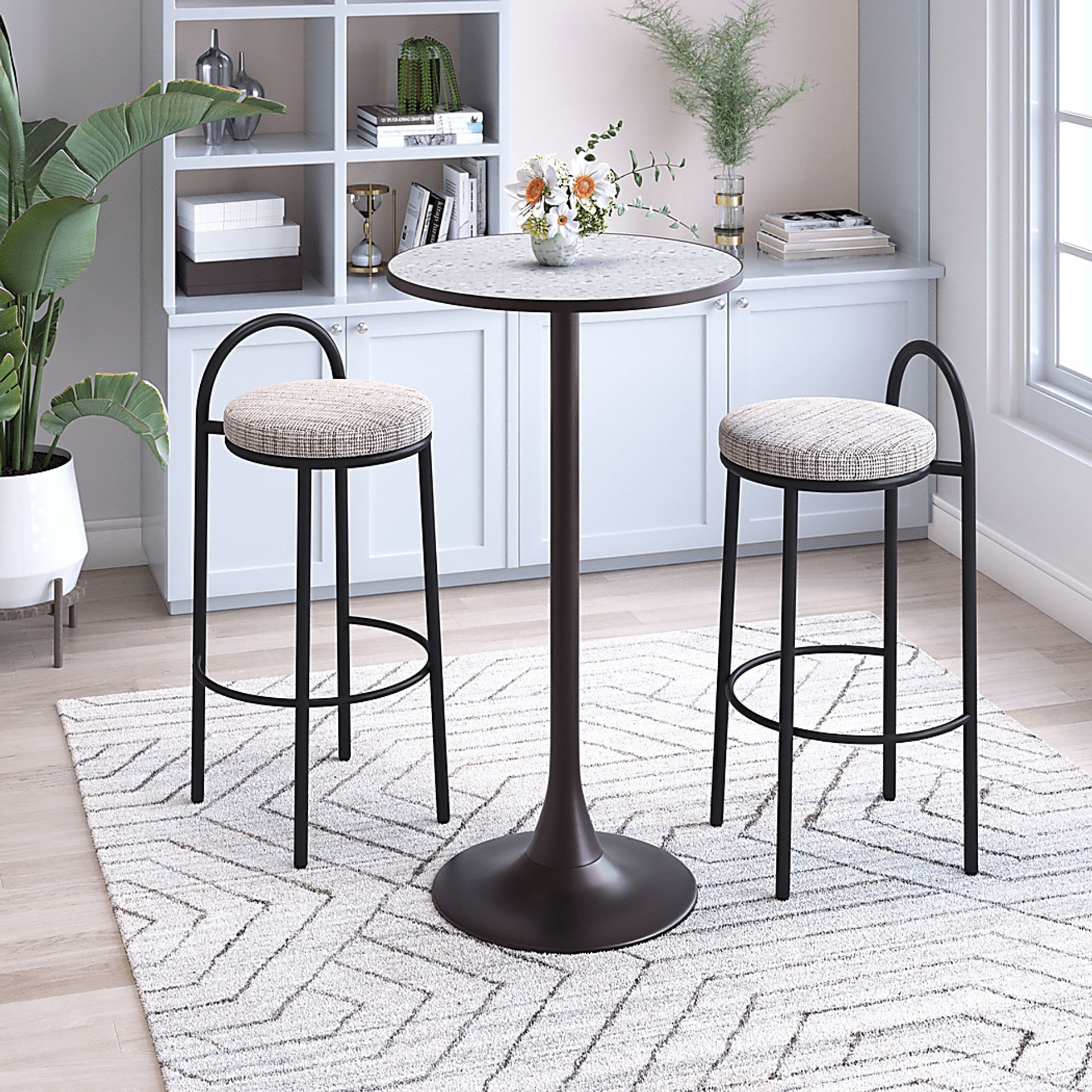 Kaoxo Gray Bar Table - Image 2