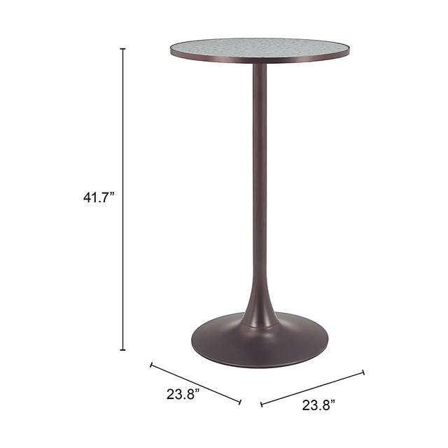 Kaoxo Gray Bar Table - Thumbnail - Image 3