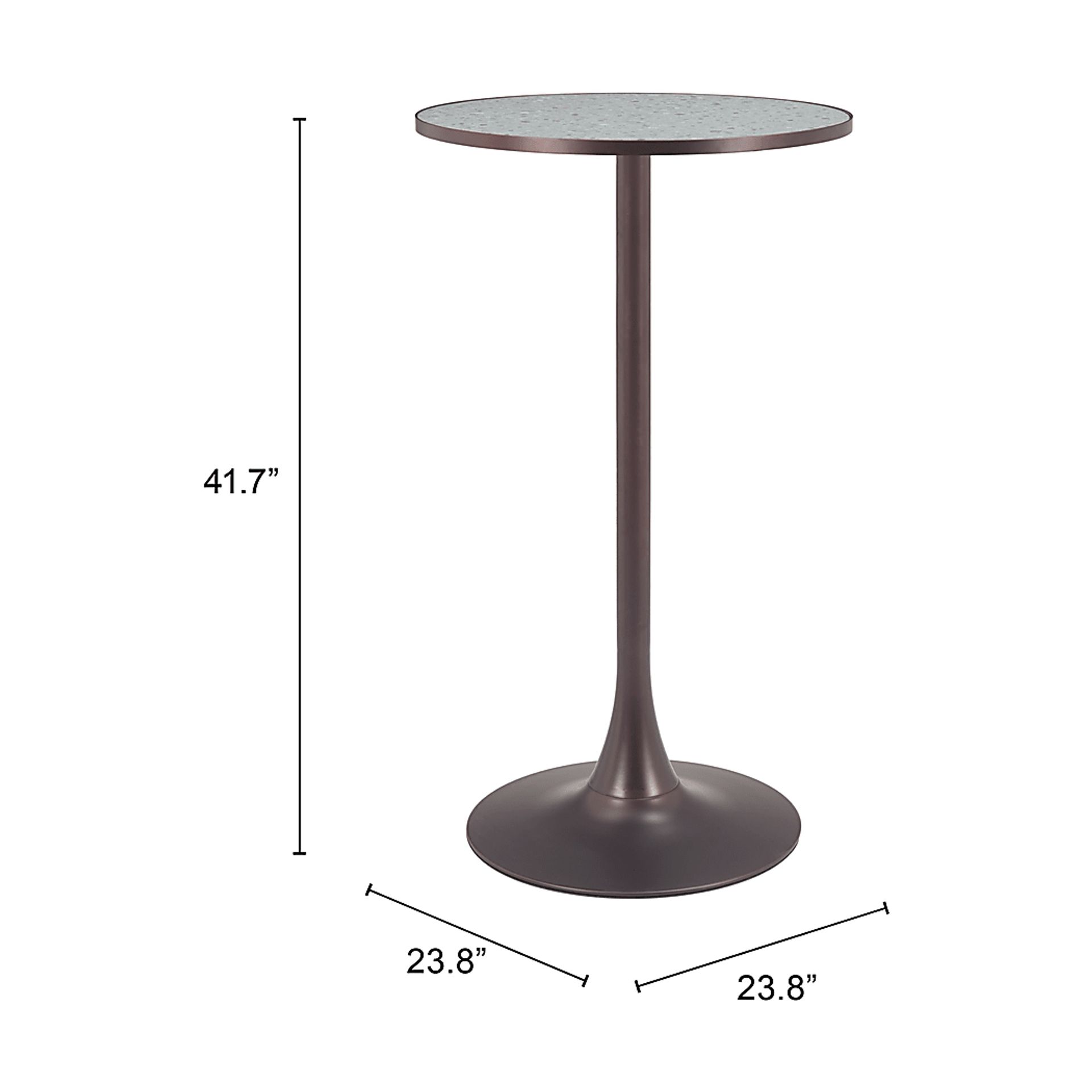 Kaoxo Gray Bar Table - Image 3