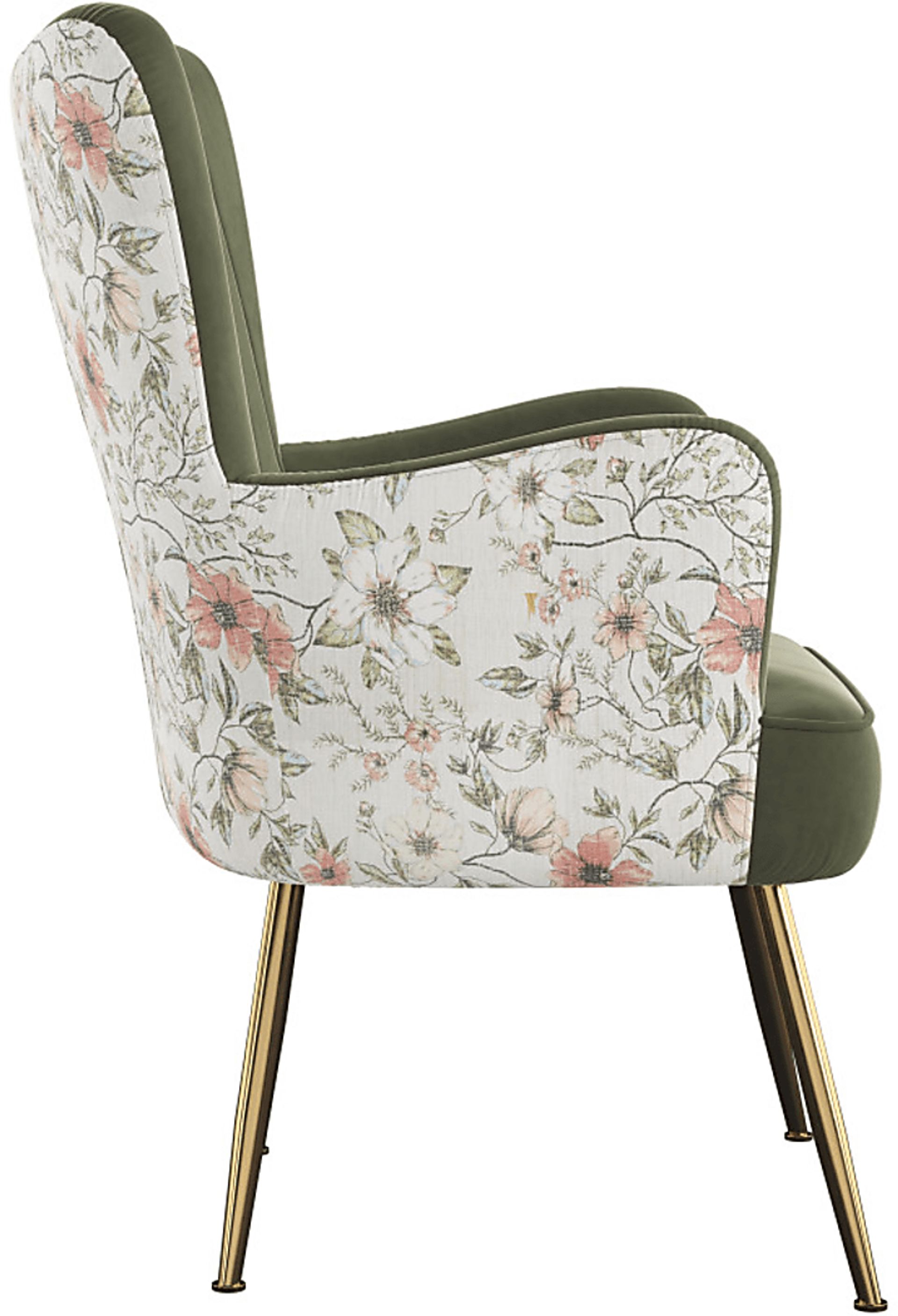 Kapford Green Accent Chair - Image 2