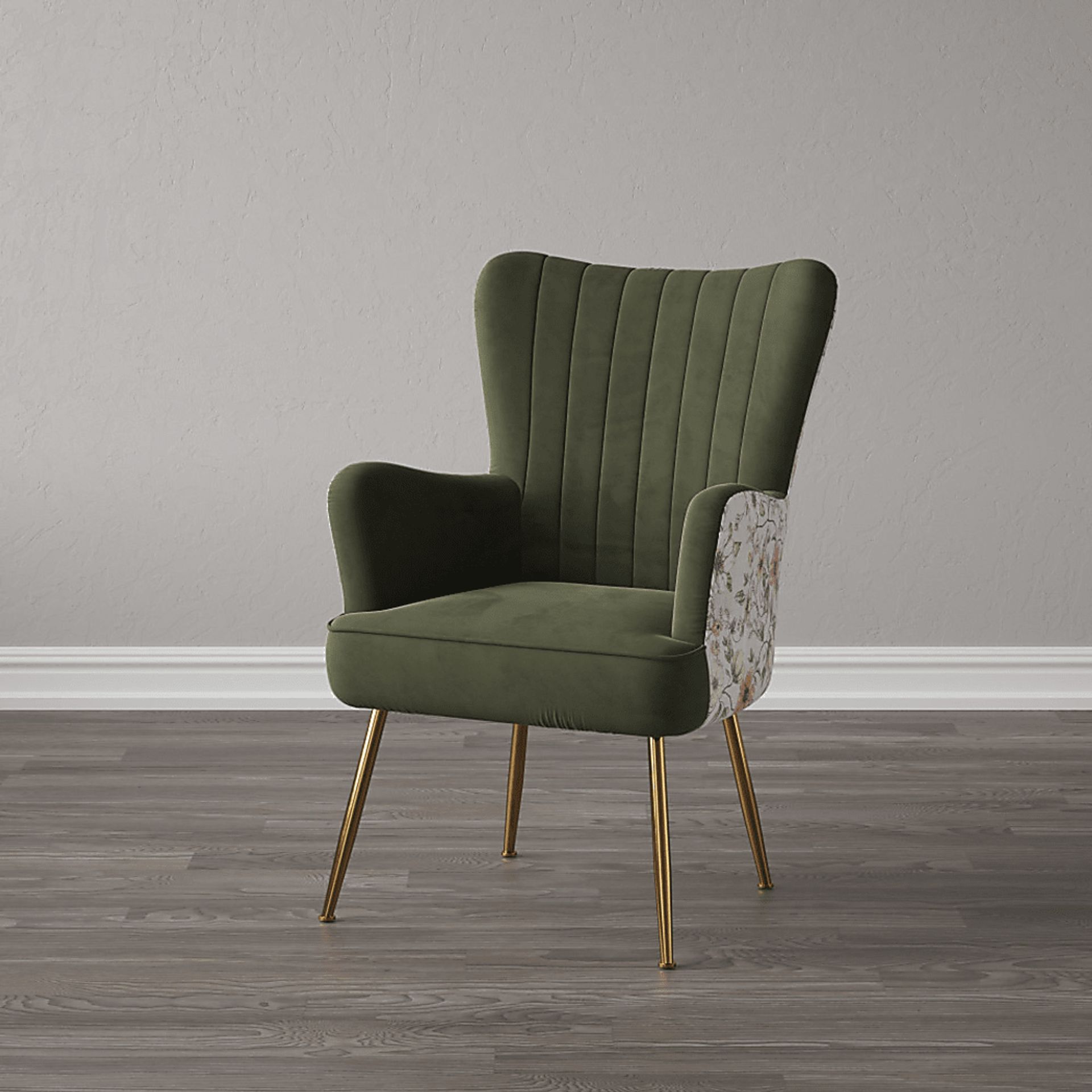 Kapford Green Accent Chair - Image 6