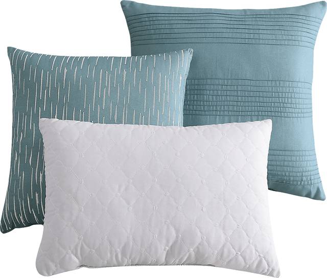 Kaphan Gray 7 Pc King Comforter Set - Thumbnail - Image 5