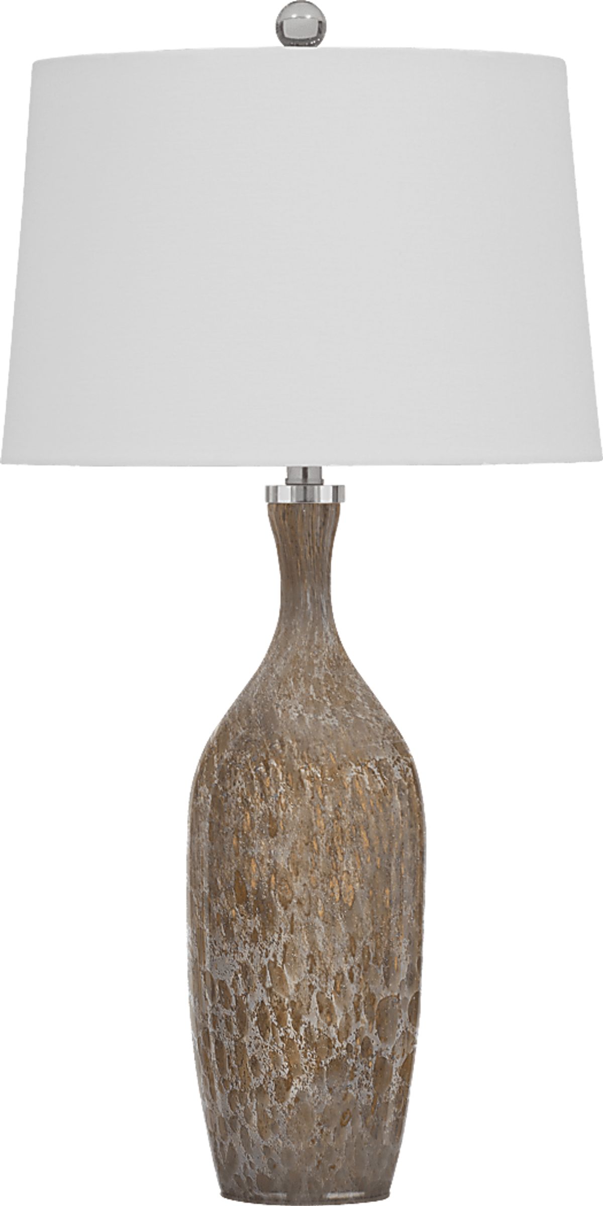 Kapok Loop Brown Table Lamp | Rooms to Go