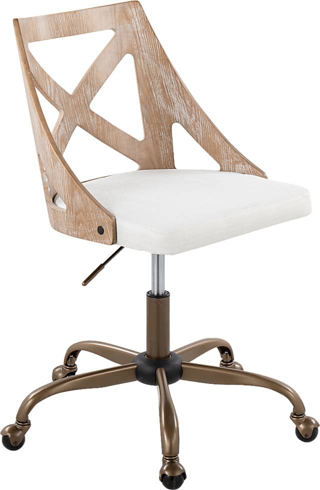 Kaprolet Cream Office Chair - Thumbnail - Image 1