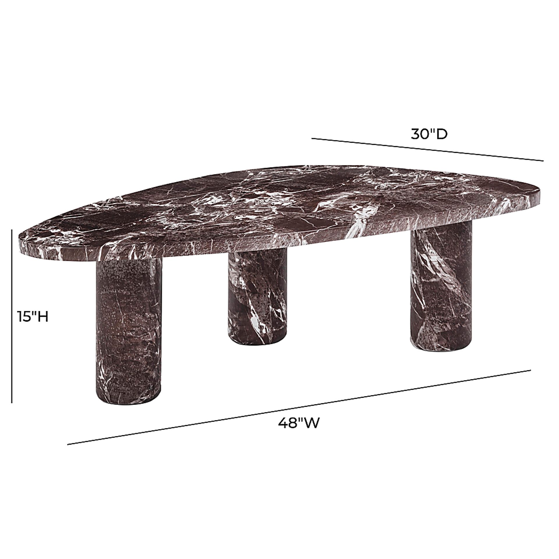 Karael Red Cocktail Table - Image 7