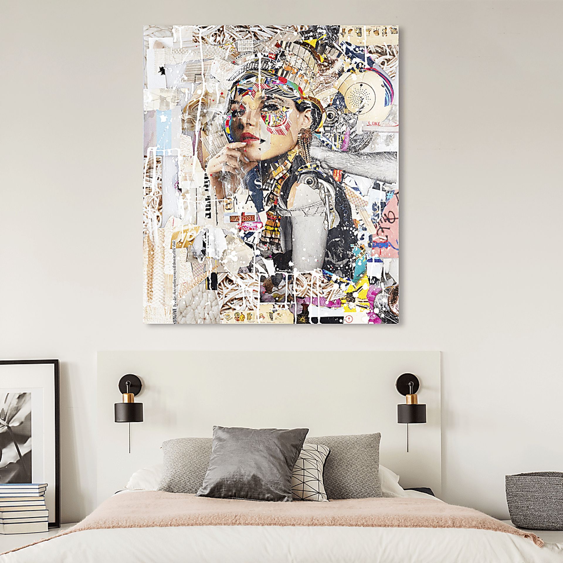Kara's Scene White Artwork - Image 2