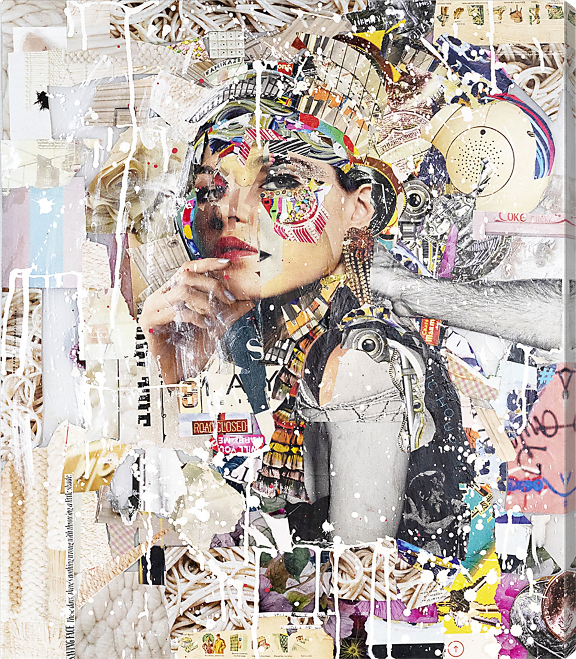 Kara's Scene White Artwork - Image 1