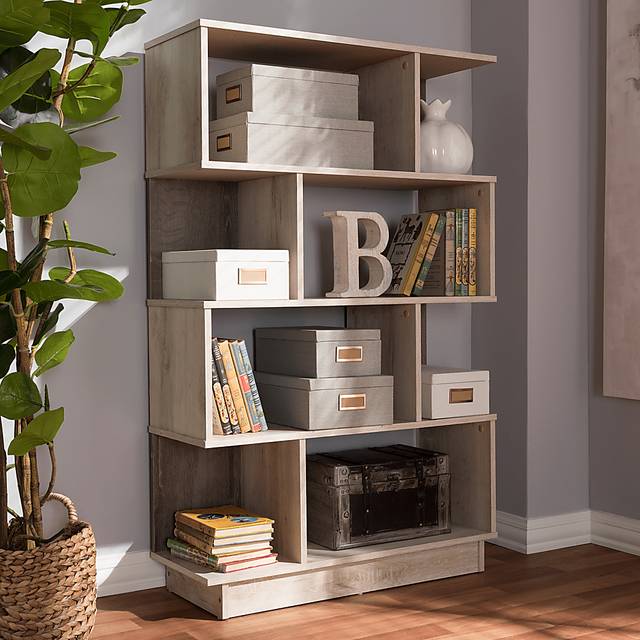 Karea Brown Bookcase - Thumbnail - Image 2