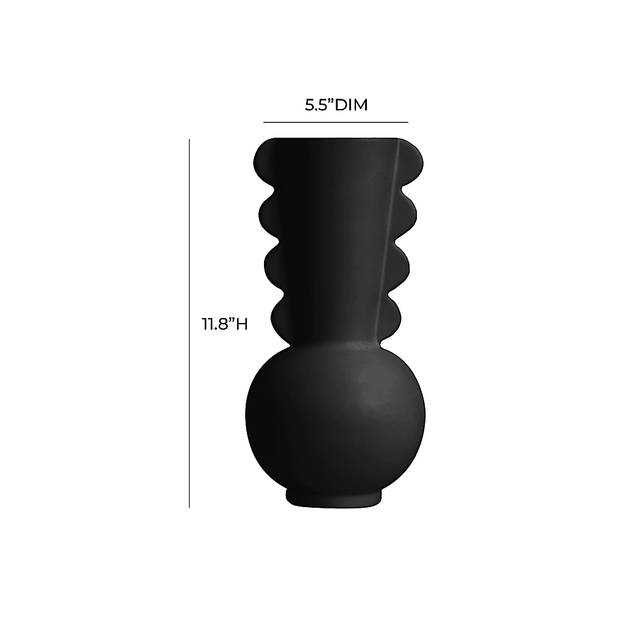 Karelitz Black Vase - Thumbnail - Image 5